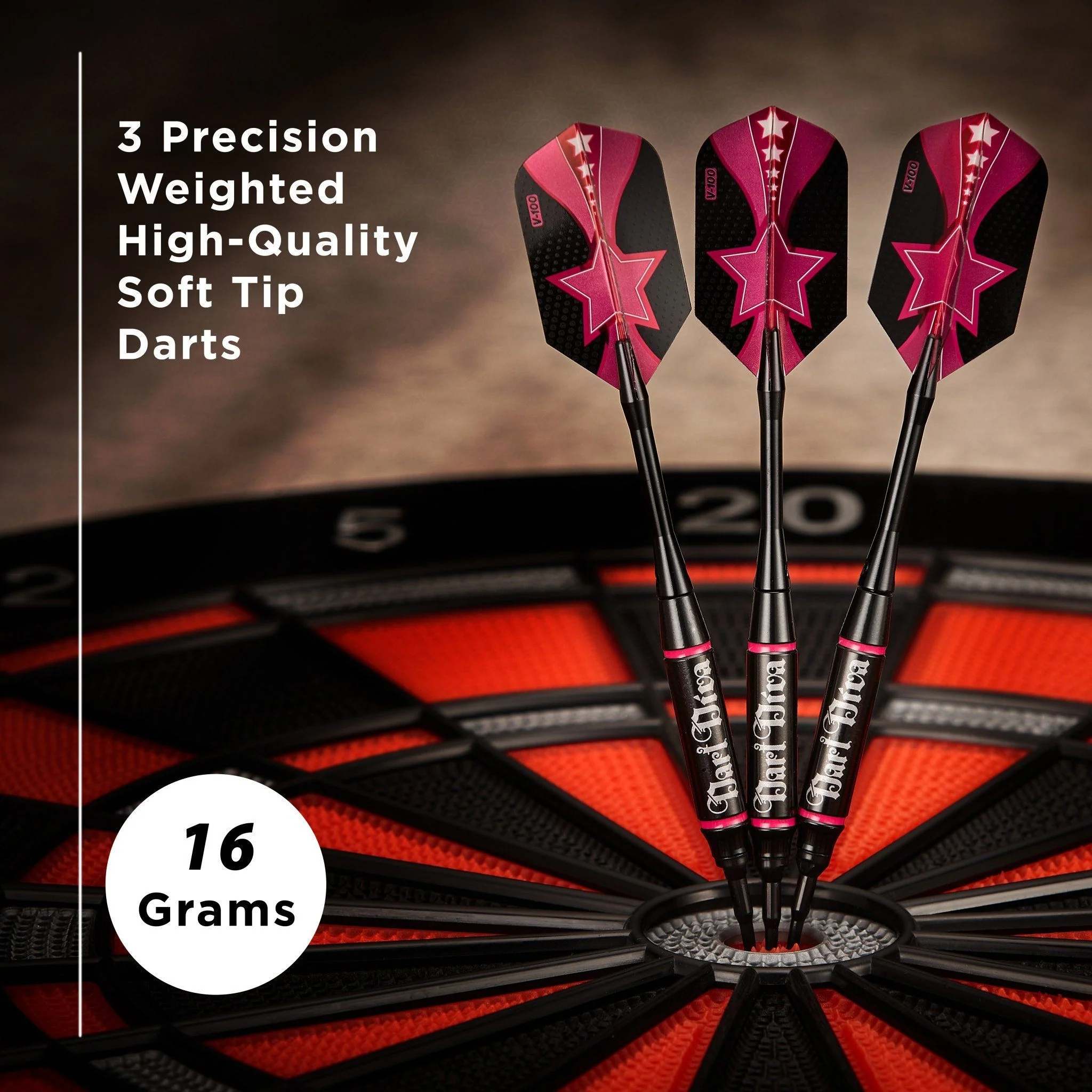 [OPEN BOX]  Viper Vanity Dart Diva Soft Tip Darts 16 Grams - Image 6