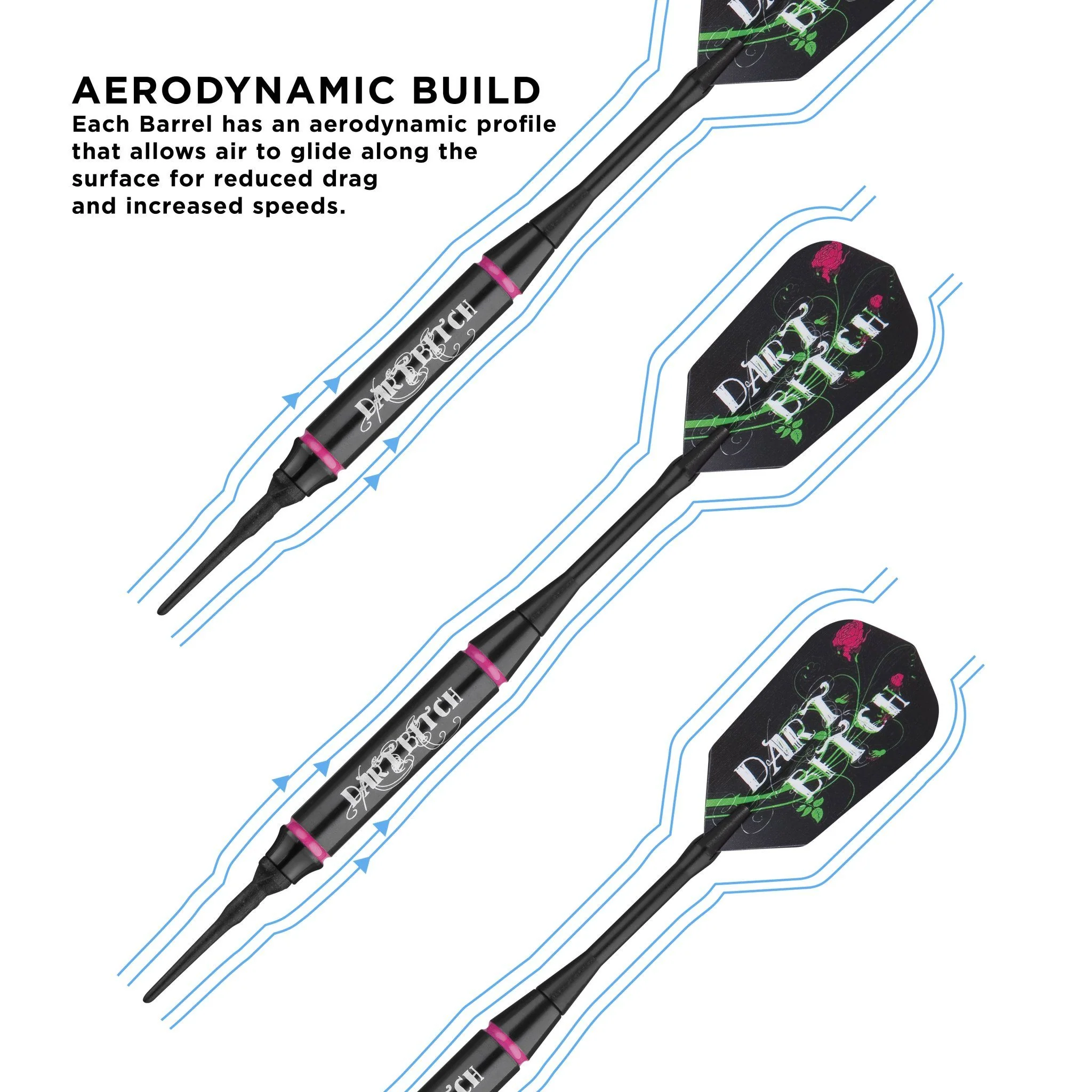 [OPEN BOX]  Viper Vanity Dart Bitch Soft Tip Darts 16 Grams - Image 3