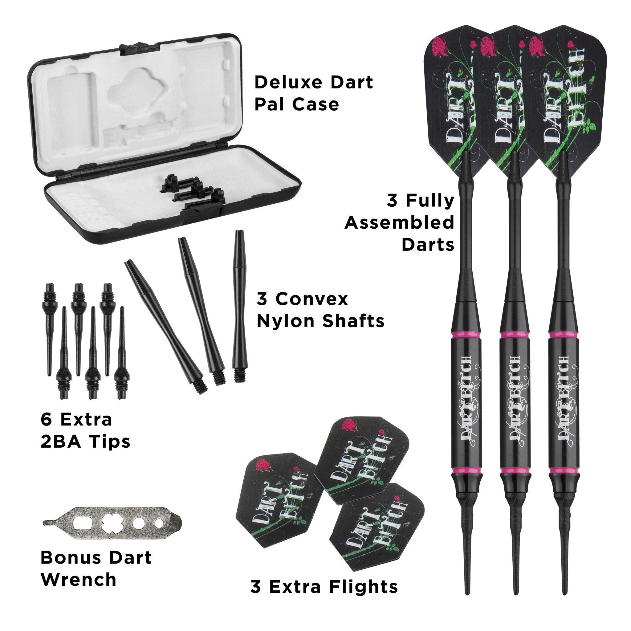 [OPEN BOX]  Viper Vanity Dart Bitch Soft Tip Darts 16 Grams - Image 5
