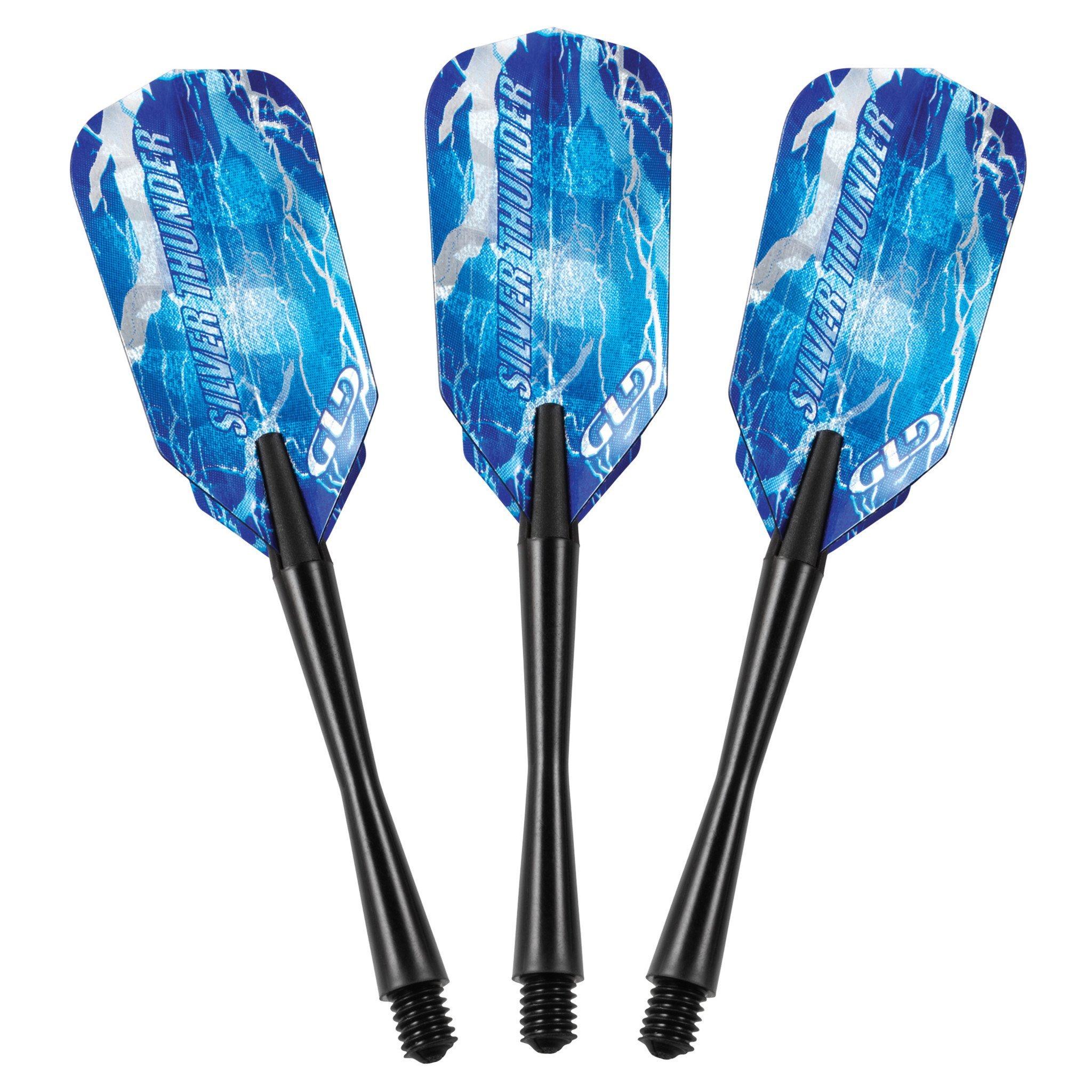 [OPEN BOX]  Viper Silver Thunder Darts Soft Tip Darts 4 Knurled Rings 16 Grams - Image 5