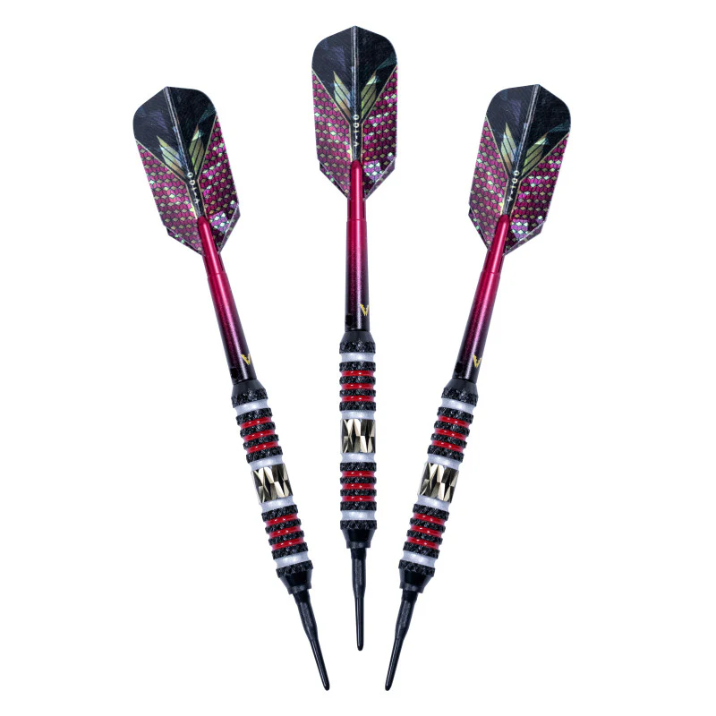 [OPEN BOX] Viper Wizard Red and Black Soft Tip Darts 20 Grams - Image 3