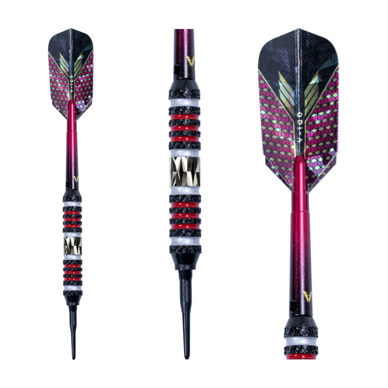 [OPEN BOX] Viper Wizard Red and Black Soft Tip Darts 20 Grams - Image 4