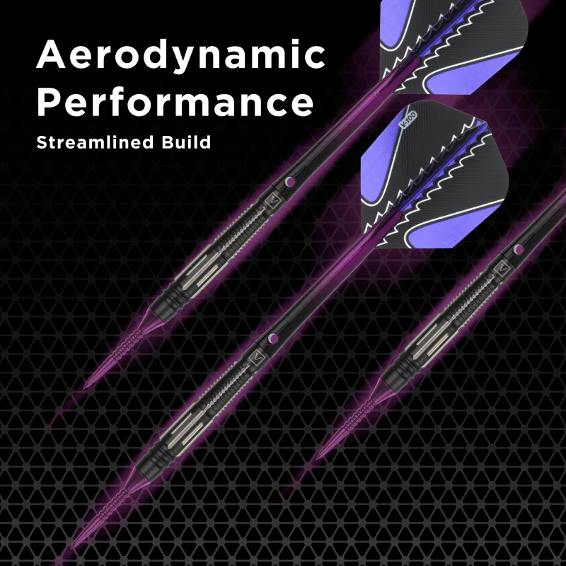 [OPEN BOX] Viper Black Flux 90% Tungsten Steel or Soft Tip Conversion Darts Purple 20 Grams - Image 5