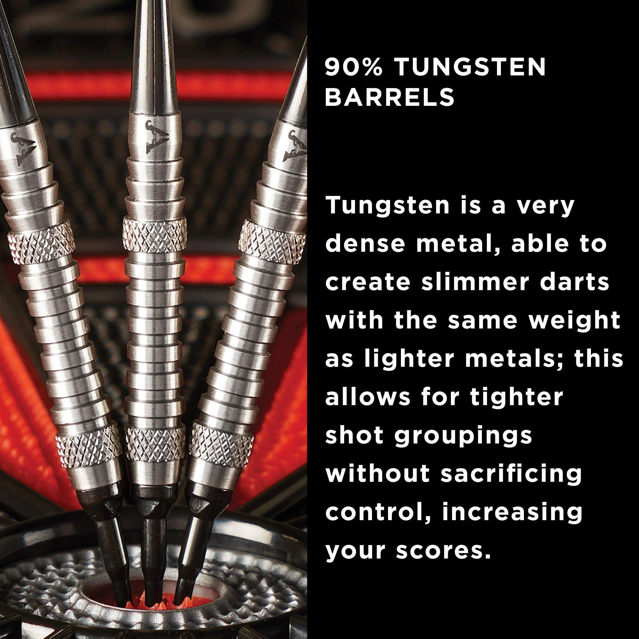 [OPEN BOX]  Viper V-Factor Darts 90% Tungsten Soft Tip Darts Grooved Barrel 18 Grams - Image 5