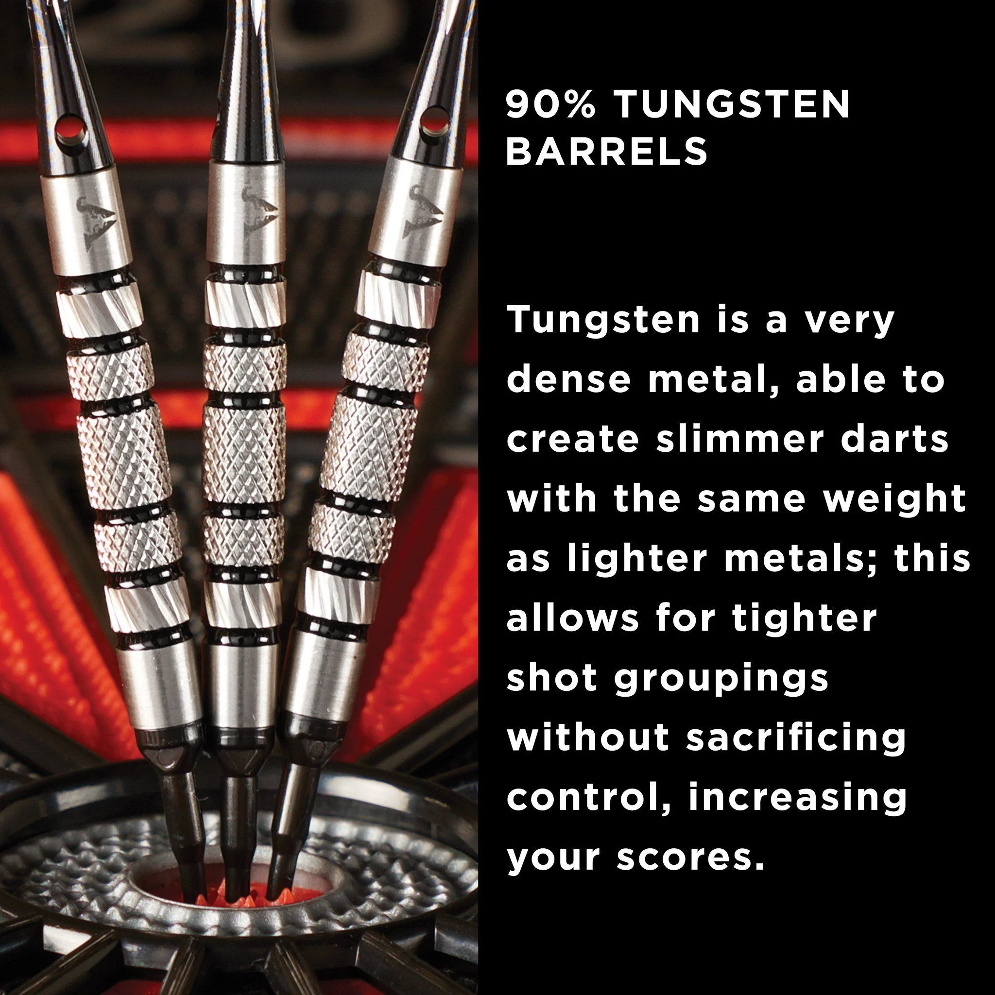 [OPEN BOX]  Viper Element Darts 90% Tungsten Soft Tip Darts Knurled Barrel 18 Grams - Image 5
