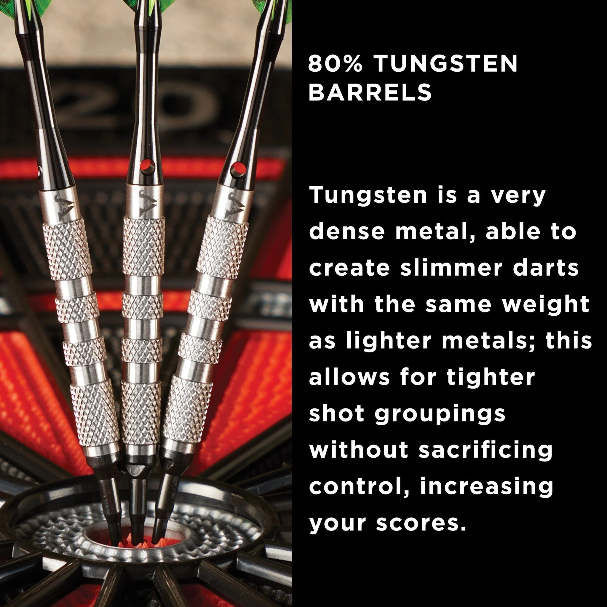 [OPEN BOX]  Viper Sidewinder Darts 80% Tungsten Soft Tip Darts Knurled Barrel 18 Grams - Image 5