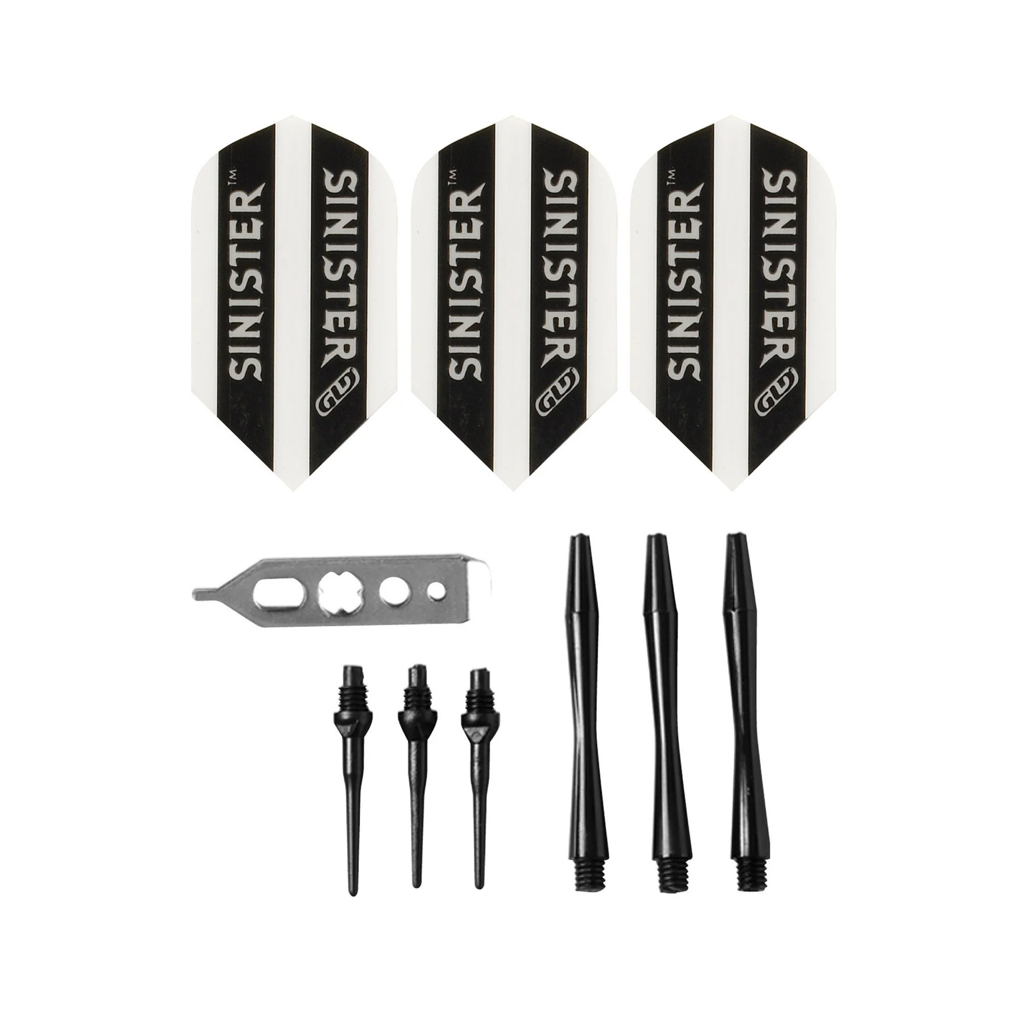 [OPEN BOX]  Viper Sinister Darts 95% Tungsten Soft Tip Darts Grooved Barrel 18 Grams - Image 5