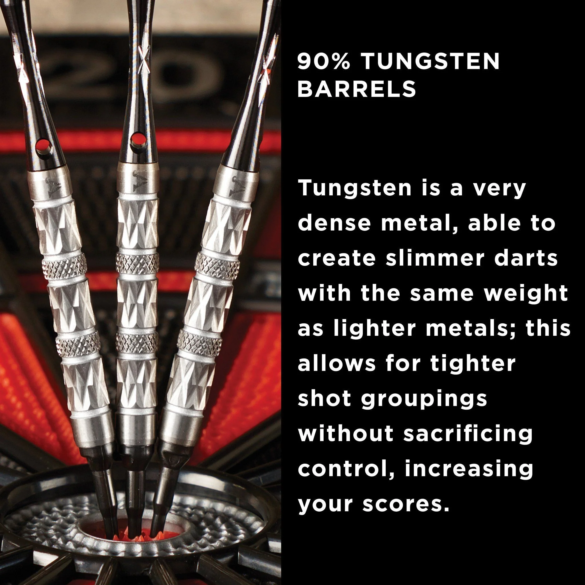 [OPEN BOX]  Viper Diamond Darts 90% Tungsten Soft Tip Dart Set Silver Rings 16 Grams - Image 4