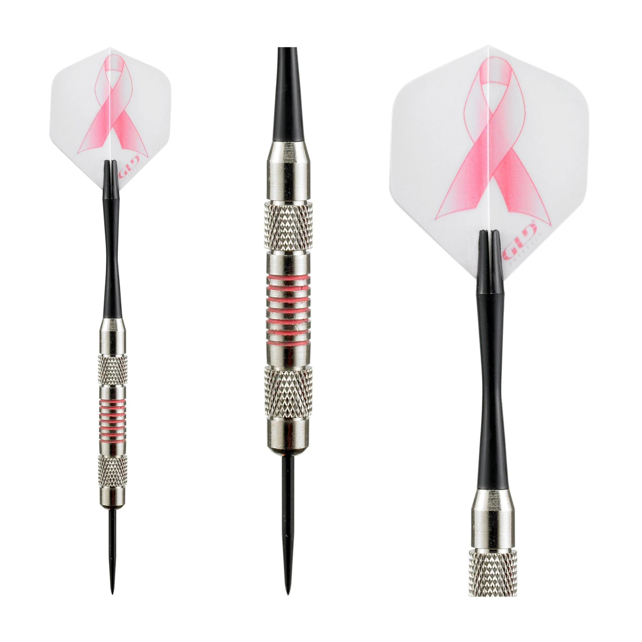 [OPEN BOX]  Fat Cat Breast Cancer Steel Tip Dart Set 20 Grams - Image 4