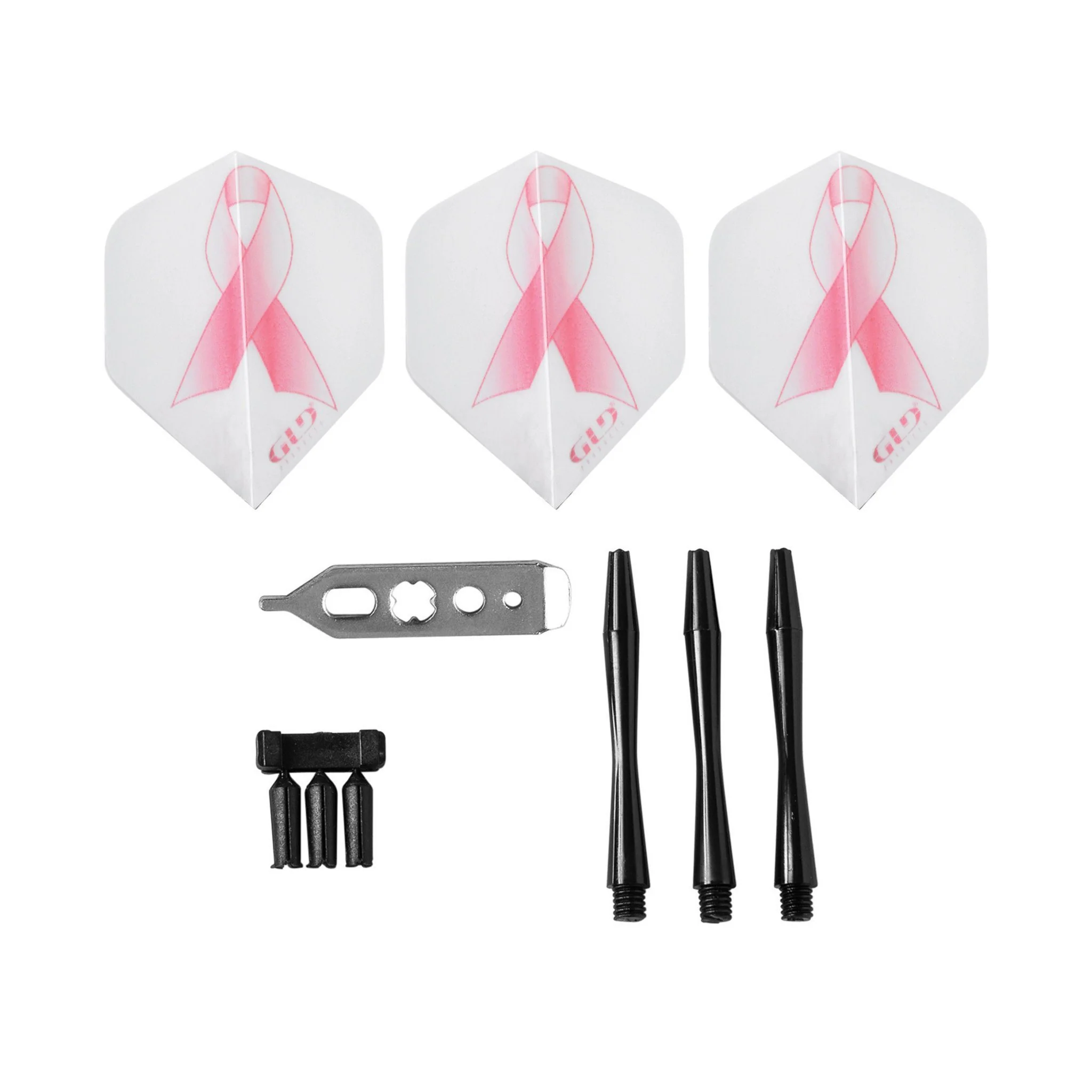 [OPEN BOX]  Fat Cat Breast Cancer Steel Tip Dart Set 20 Grams - Image 8
