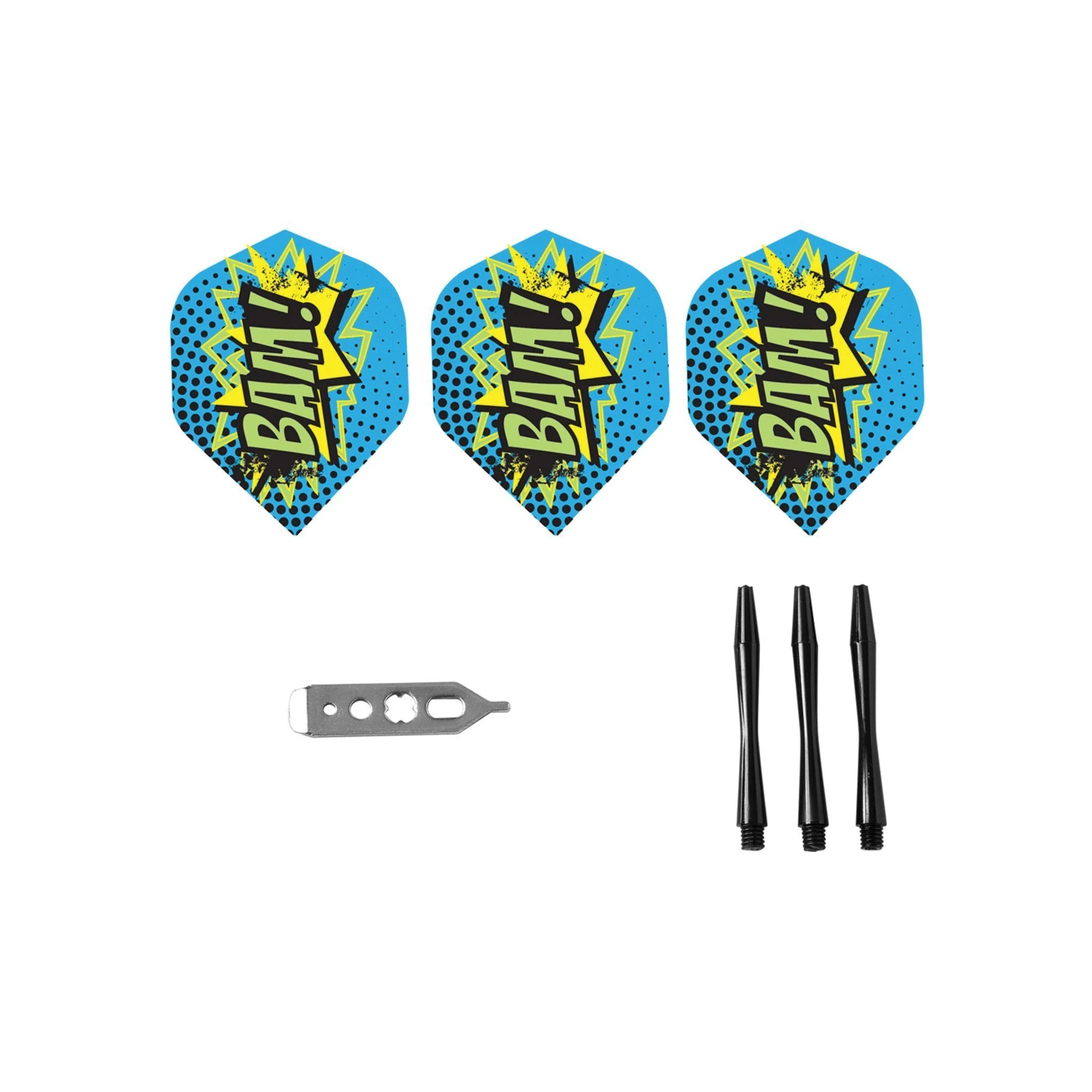 [OPEN BOX]  Viper Comix Darts Steel Tip Darts Blue 22 Grams - Image 6