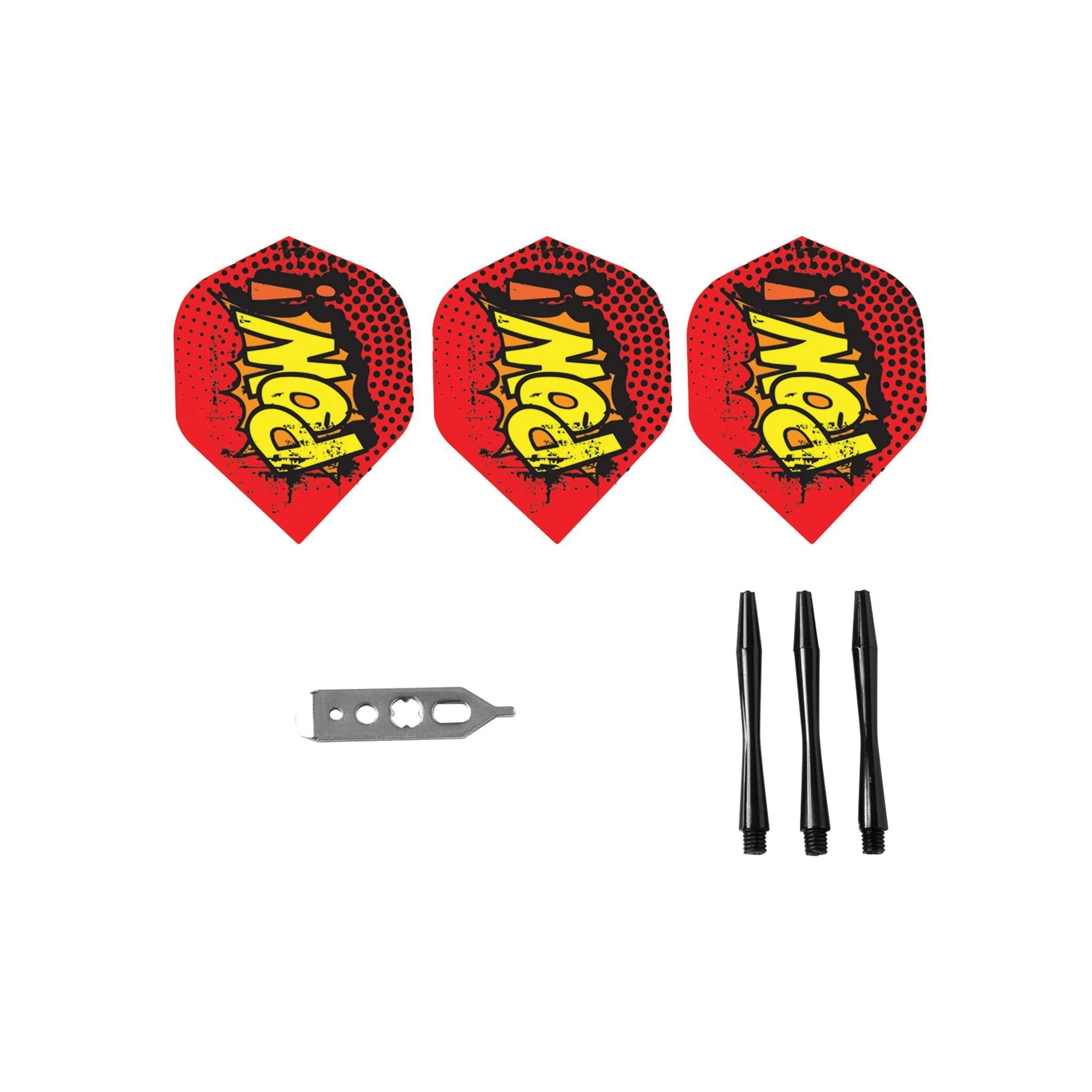 [OPEN BOX]  Viper Comix Darts Steel Tip Darts Red 22 Grams - Image 5