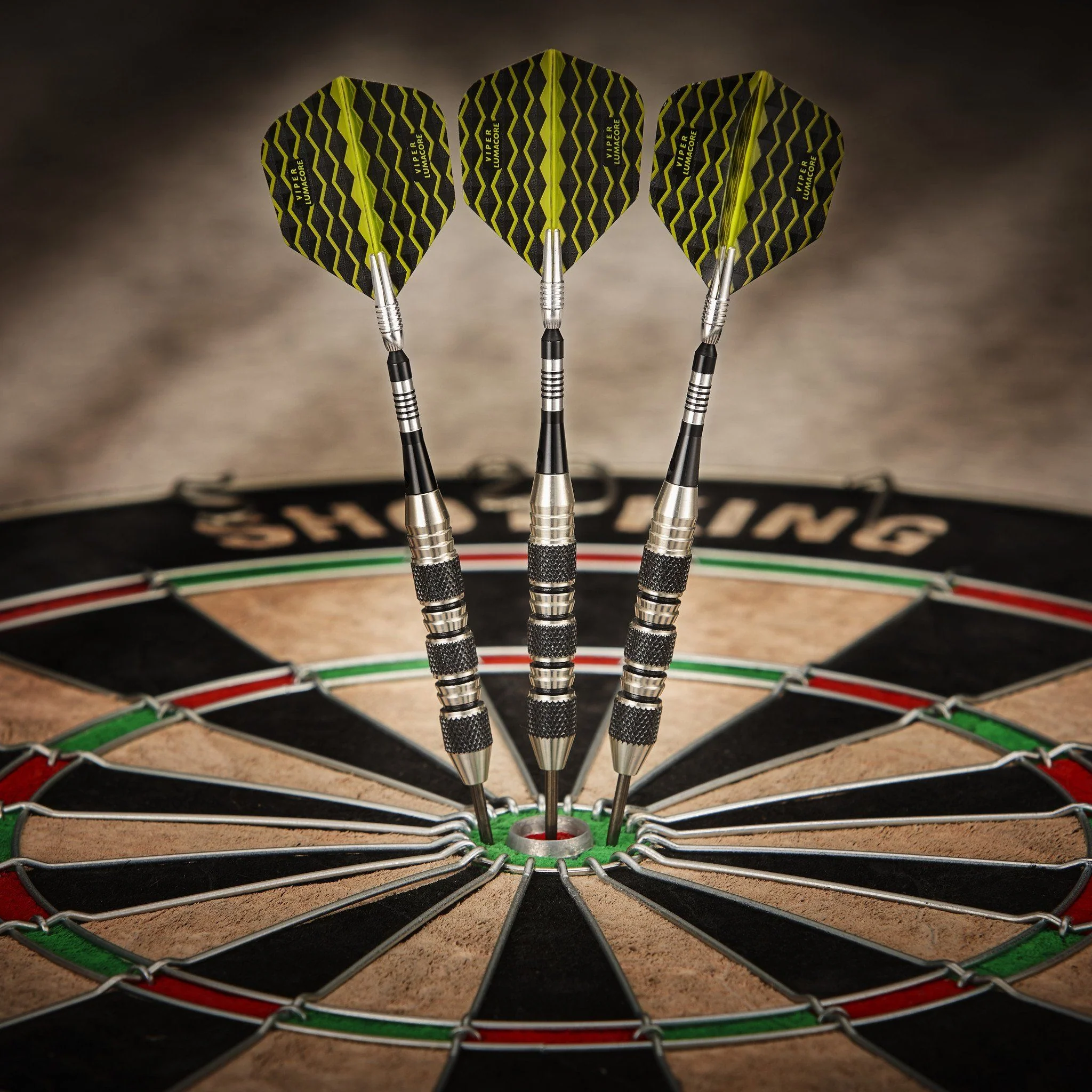[OPEN BOX]  Viper The Freak Darts Steel Tip Darts Knurled and Shark Fin Barrel 22 Grams - Image 2