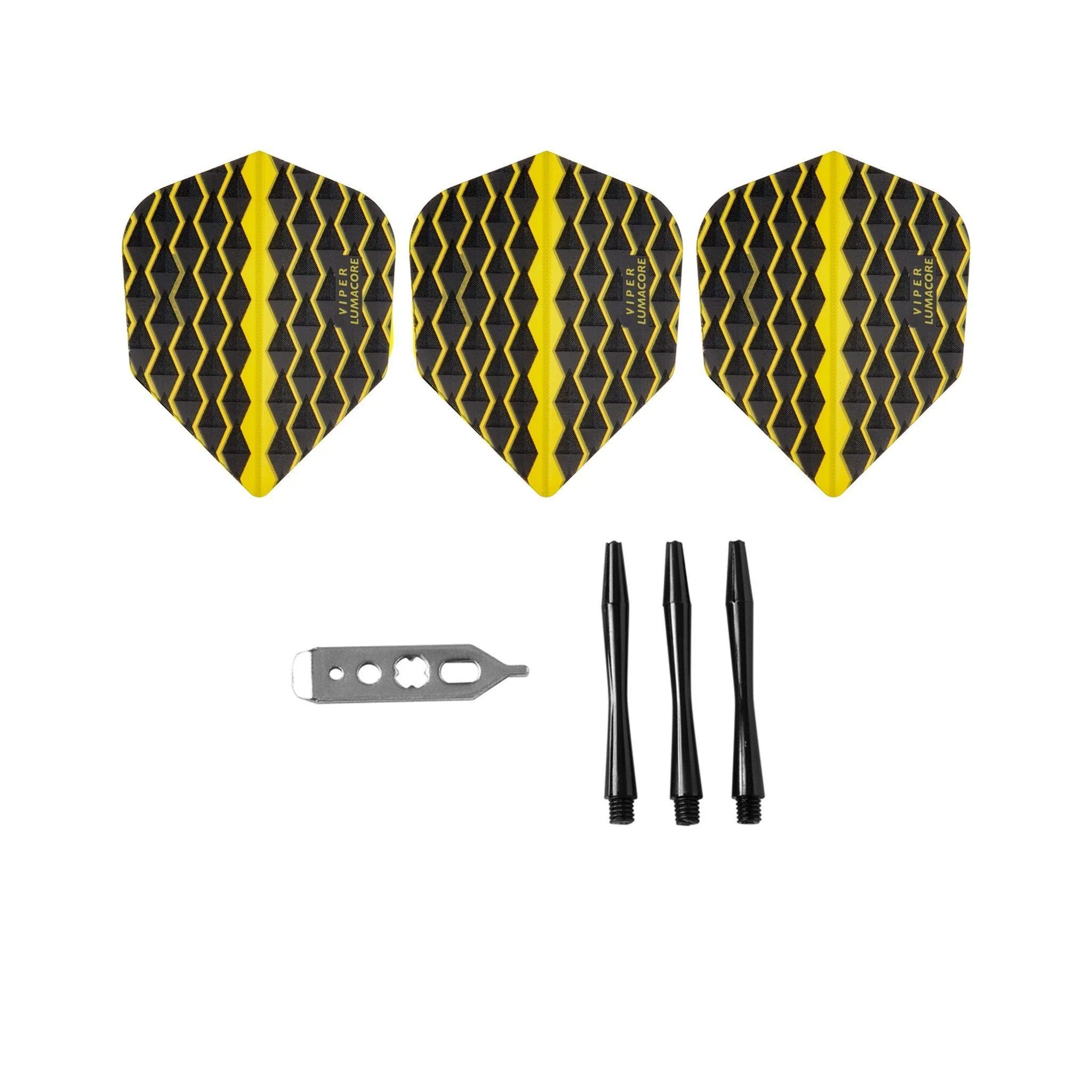 [OPEN BOX]  Viper The Freak Darts Steel Tip Darts 3 Knurled Rings Barrel 22 Grams - Image 5