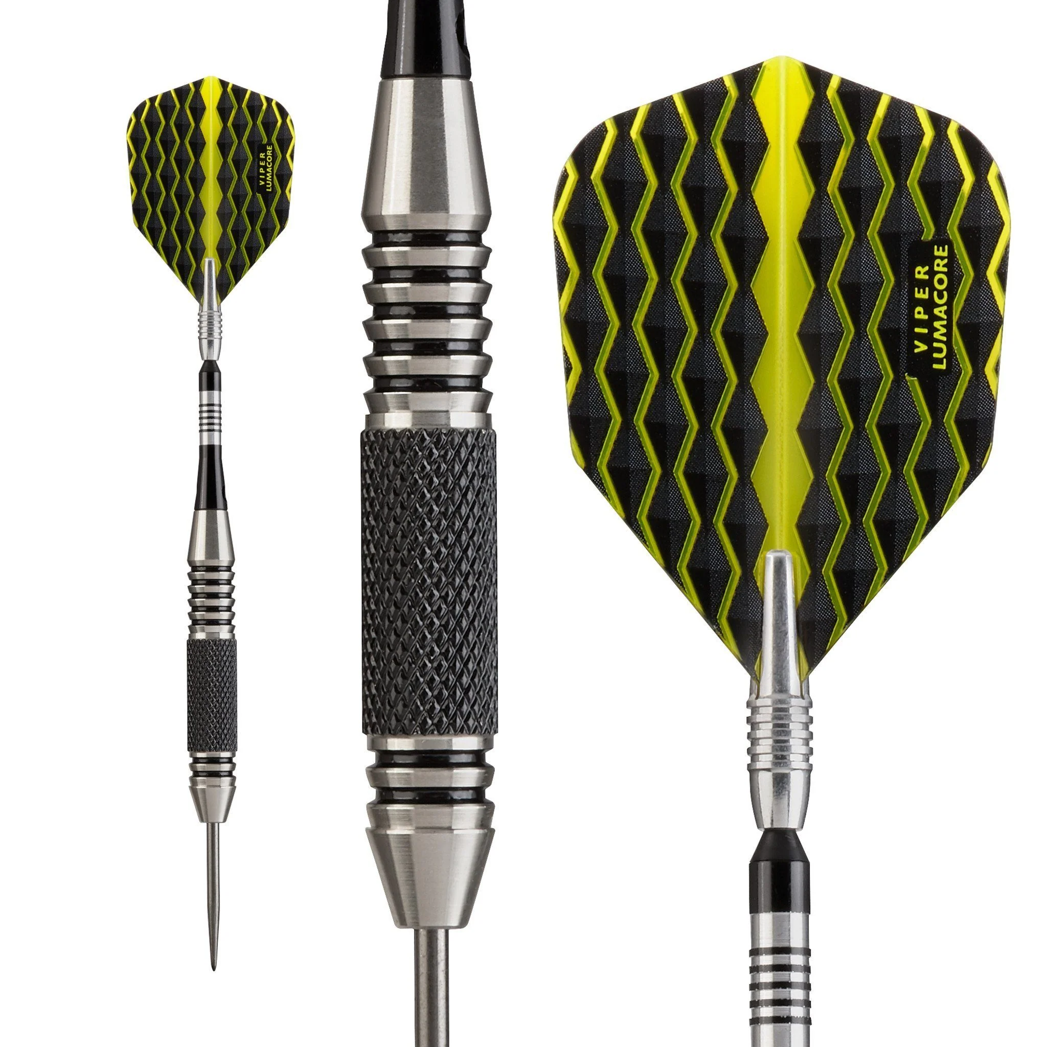 [OPEN BOX]  Viper The Freak Darts Steel Tip Darts Knurled and Grooved Barrel 22 Grams - Image 3