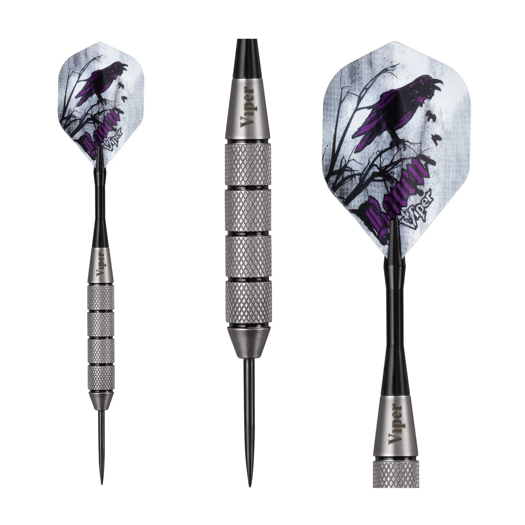 [OPEN BOX]  Viper Underground Raven Darts Steel Tip Darts 25 Grams - Image 3