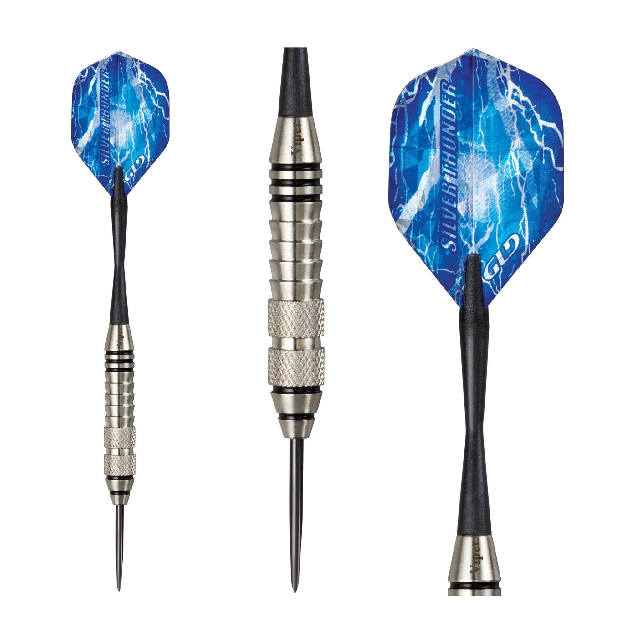 [OPEN BOX]  Viper Silver Thunder Darts Steel Tip Darts 23 Grams - Image 2
