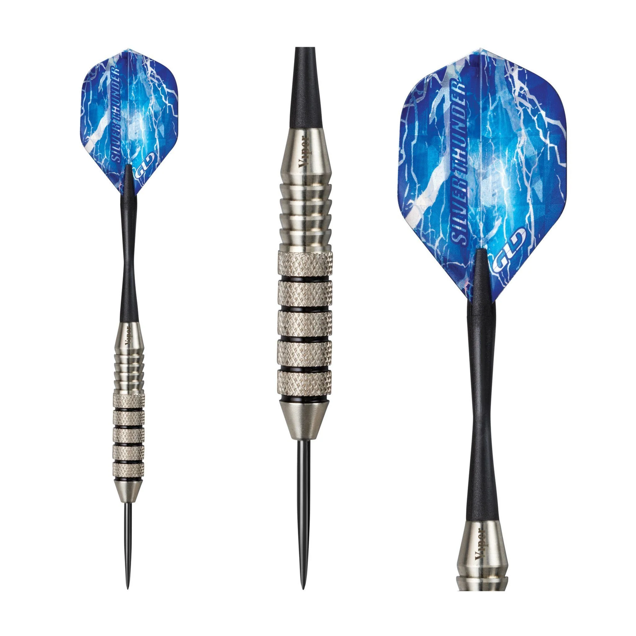 [OPEN BOX]  Viper Silver Thunder Darts Steel Tip Darts 25 Grams - Image 2