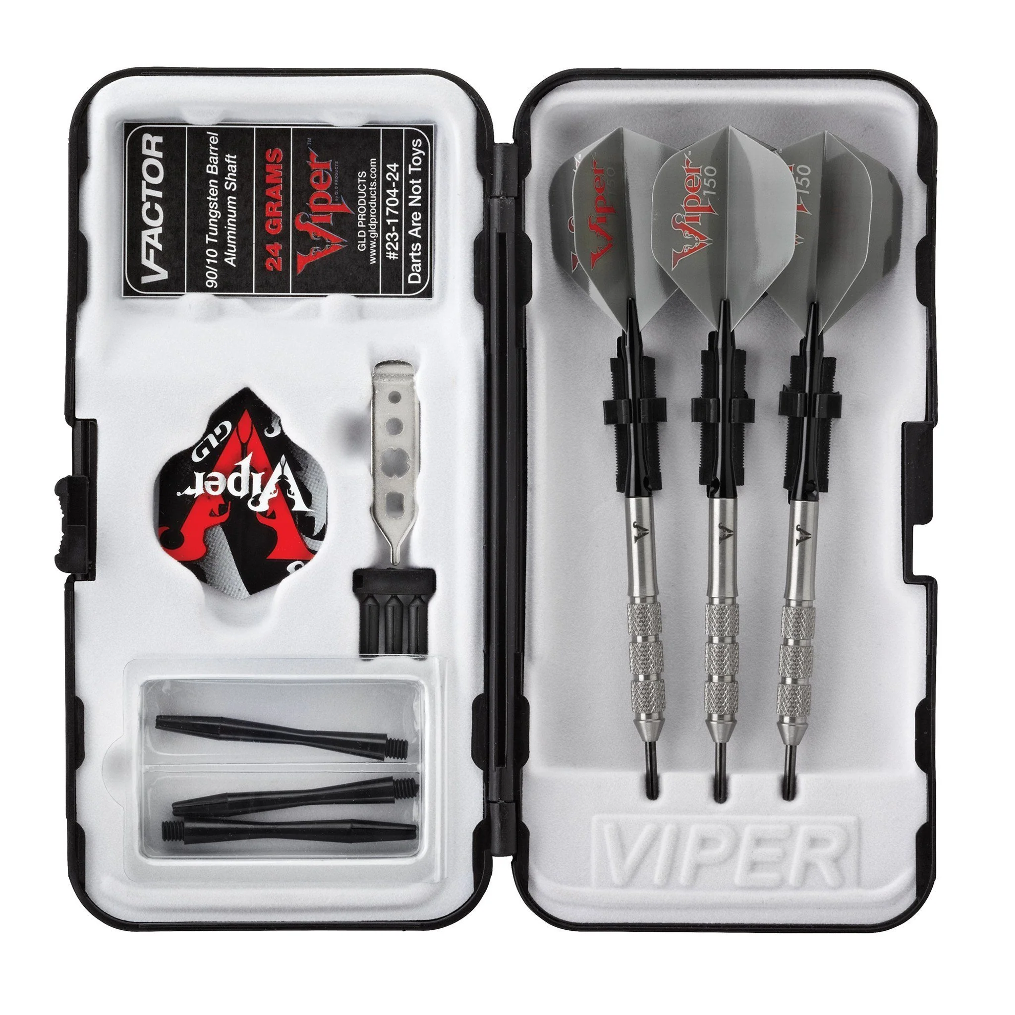 [OPEN BOX]  Viper V-Factor Darts 90% Tungsten Steel Tip Darts 24 Grams - Image 9