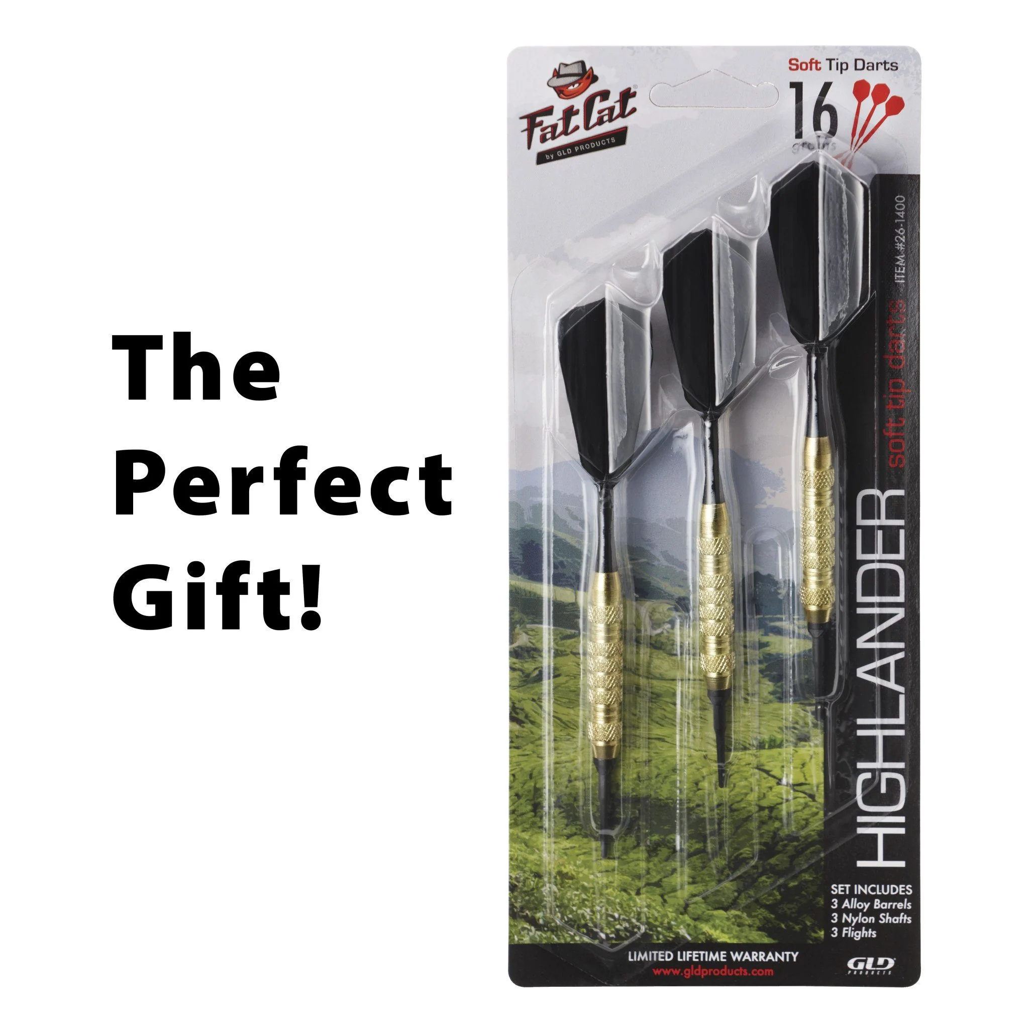 [OPEN BOX]  Fat Cat Highlander Soft Tip Darts 16 Grams - Image 6