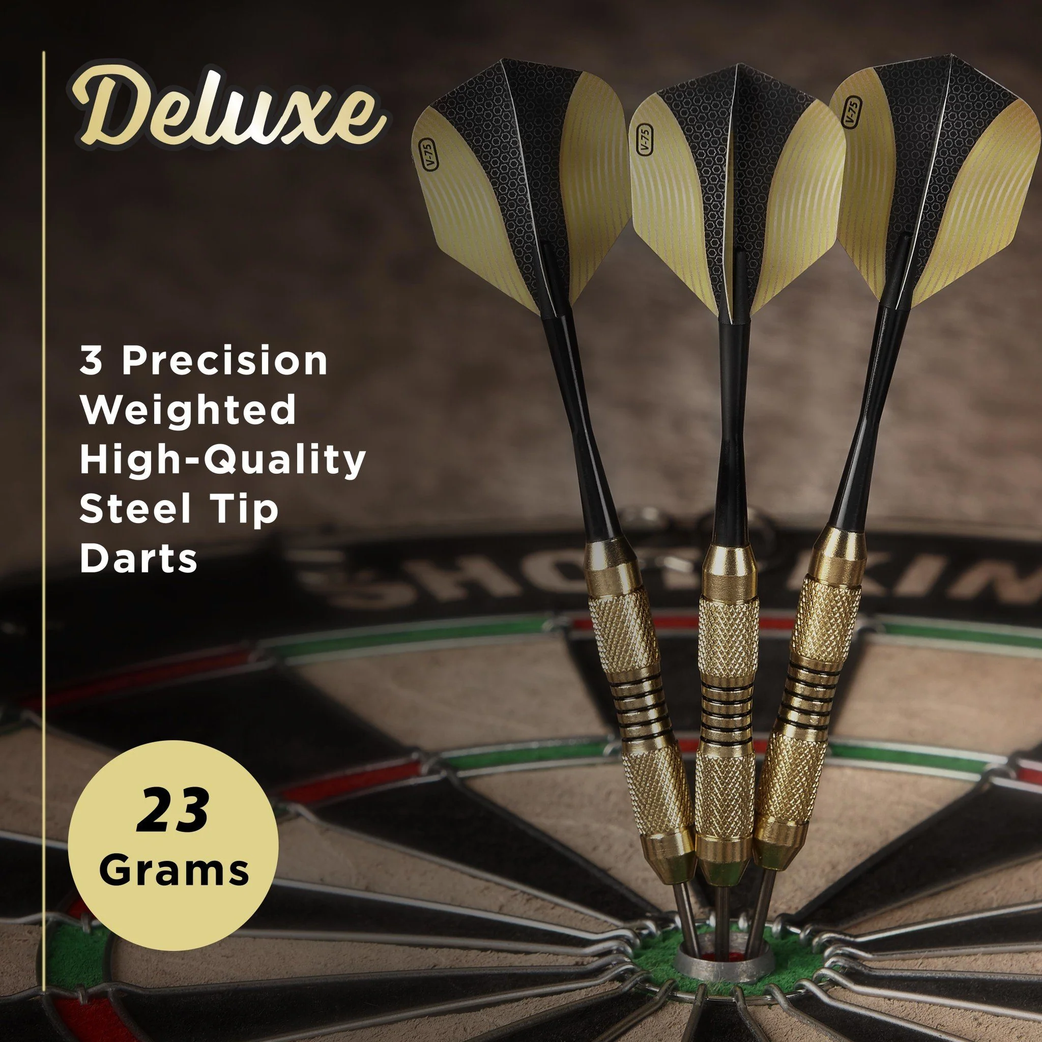 [OPEN BOX]  Fat Cat Deluxe Steel Tip Darts 23 Grams - Image 3
