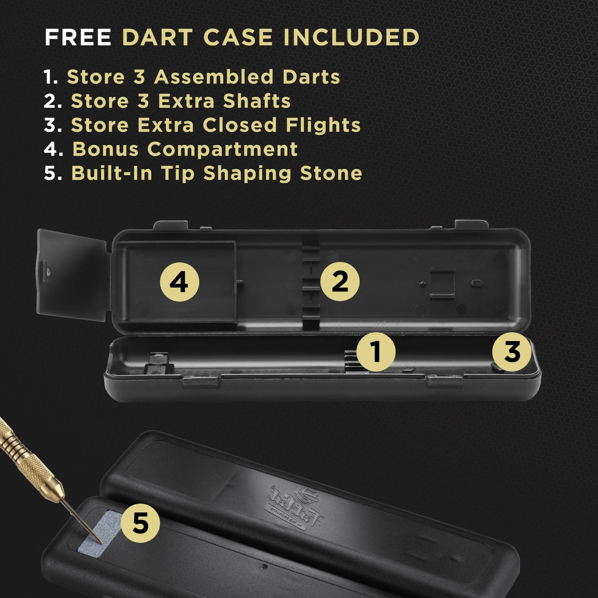 [OPEN BOX]  Fat Cat Deluxe Steel Tip Darts 23 Grams - Image 5