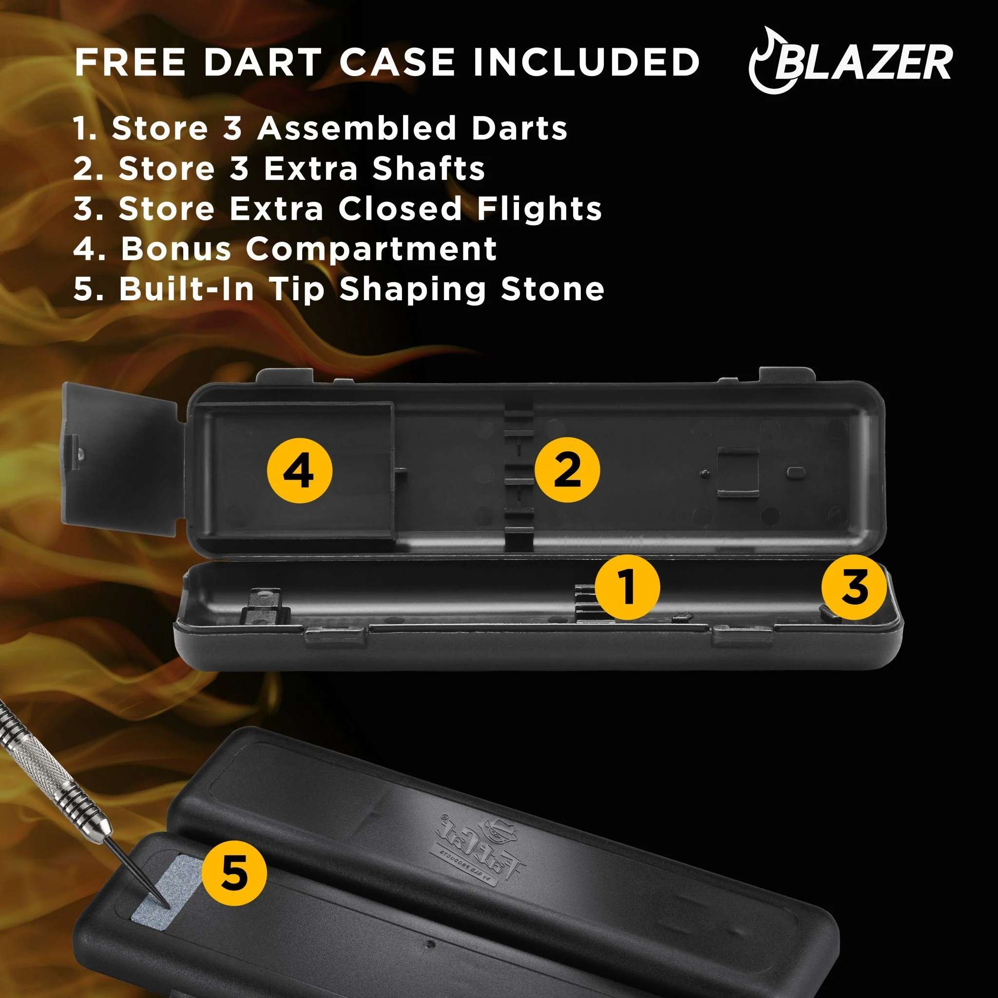 [OPEN BOX]  Fat Cat Blazer Soft Tip Darts 16 Grams - Image 5