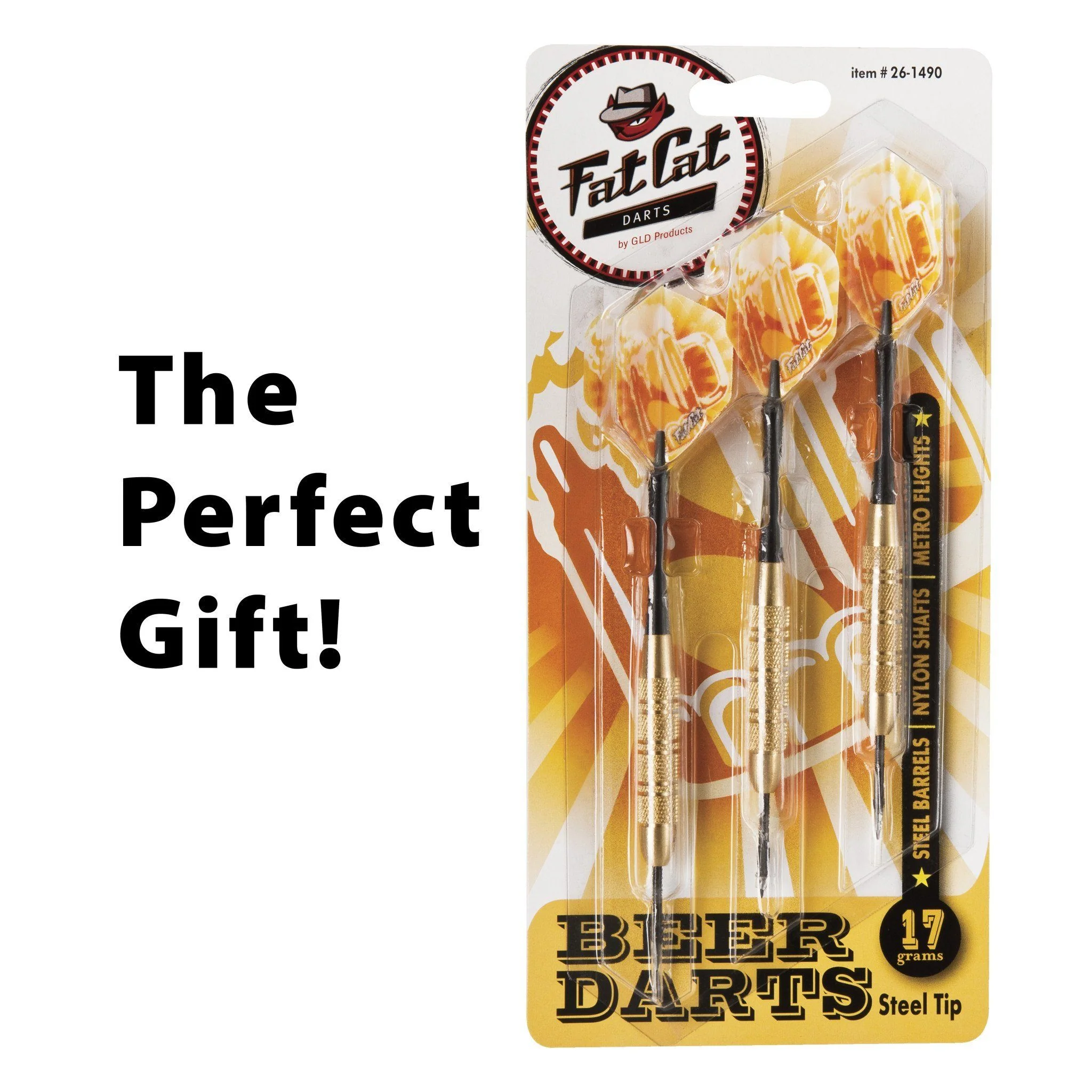 [OPEN BOX]  Fat Cat Beer Darts Steel Tip Darts 17 Grams - Image 6