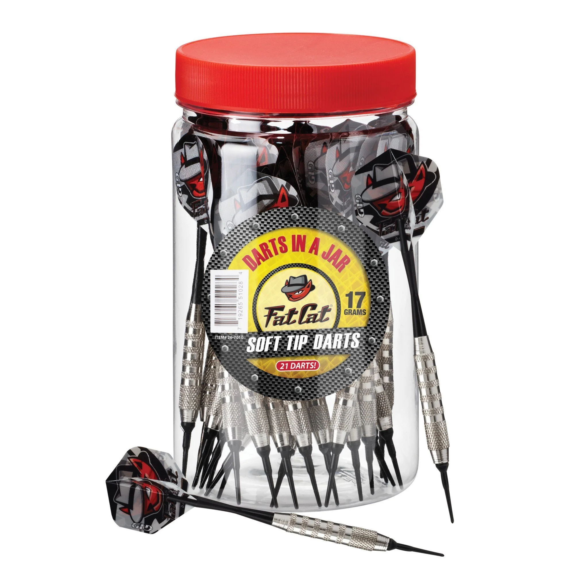 [OPEN BOX]  Fat Cat Darts in a Jar Soft Tip Darts 17 Grams - Image 3