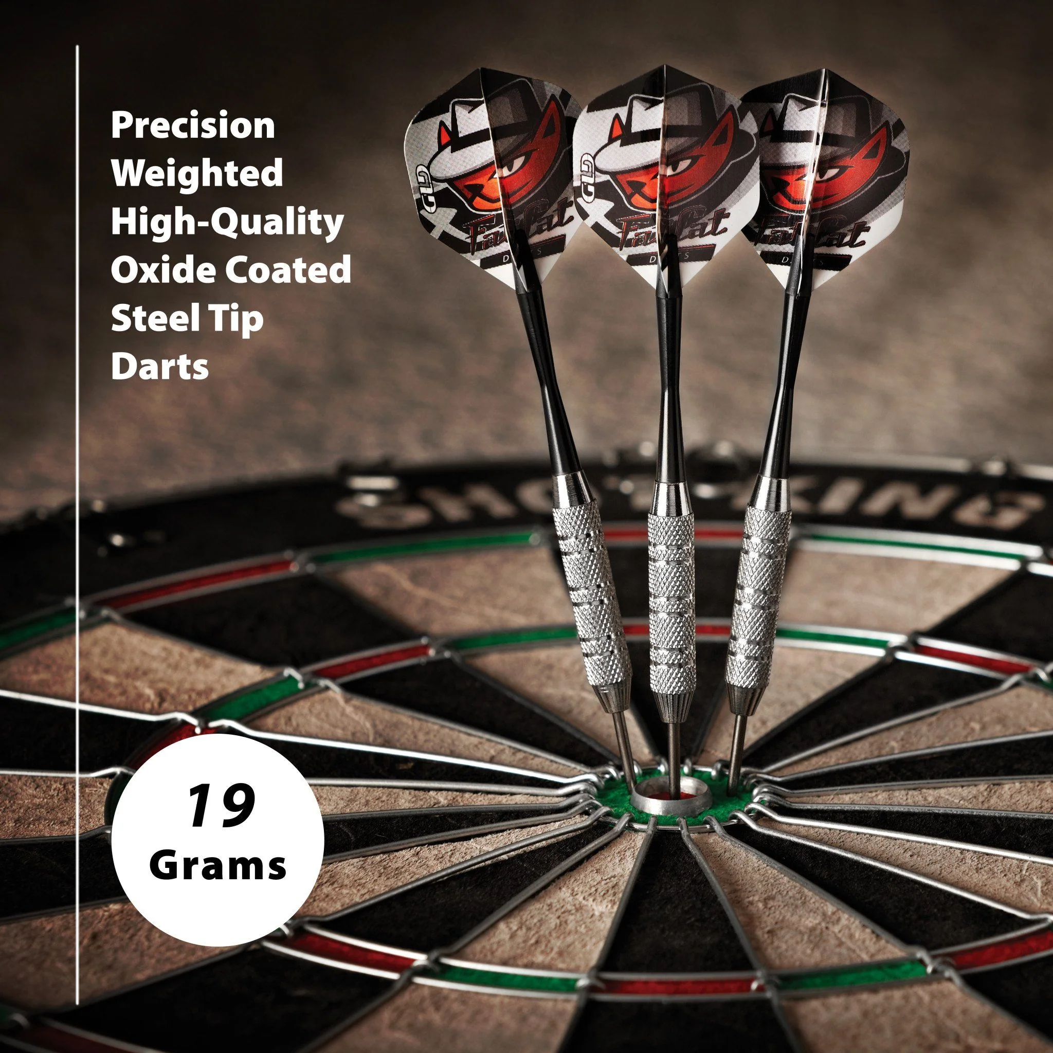 [OPEN BOX]  Fat Cat Darts in a Jar Steel Tip 19 Grams 27 Count - Image 7