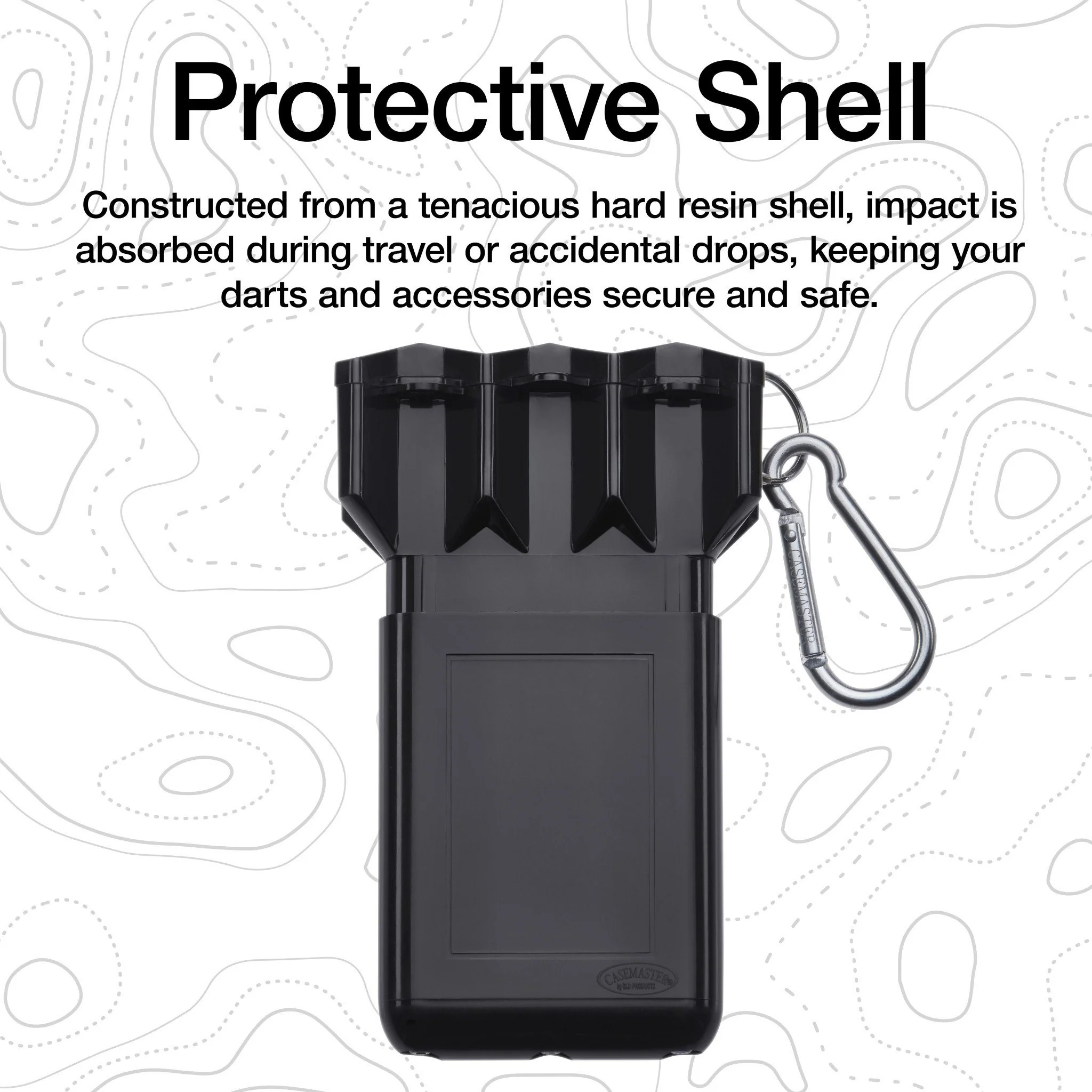 [OPEN BOX]  Casemaster Nomad Adjustable Dart Case Black - Image 7