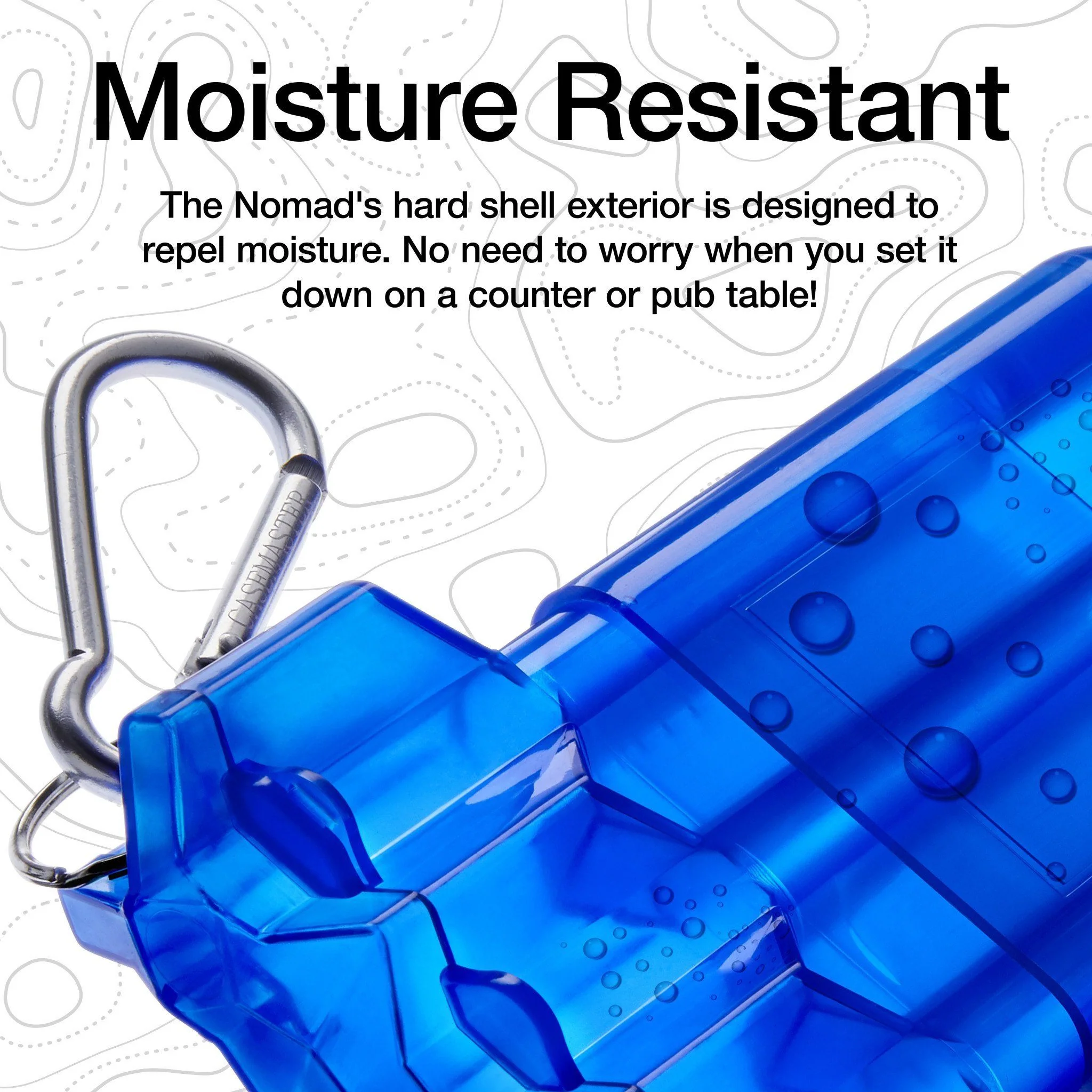 [OPEN BOX]  Casemaster Nomad Adjustable Dart Case Blue - Image 6