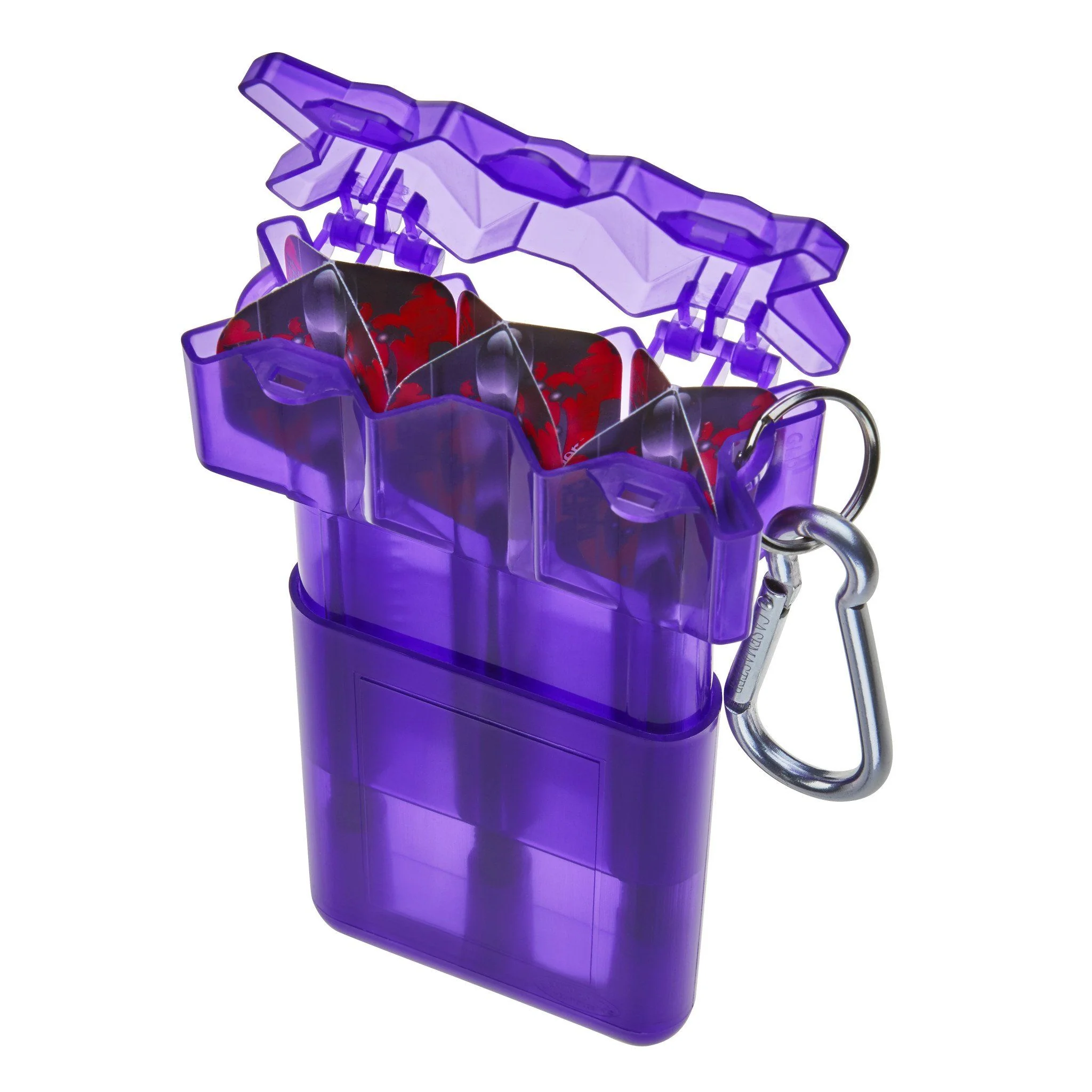 [OPEN BOX]  Casemaster Nomad Adjustable Dart Case Purple - Image 2