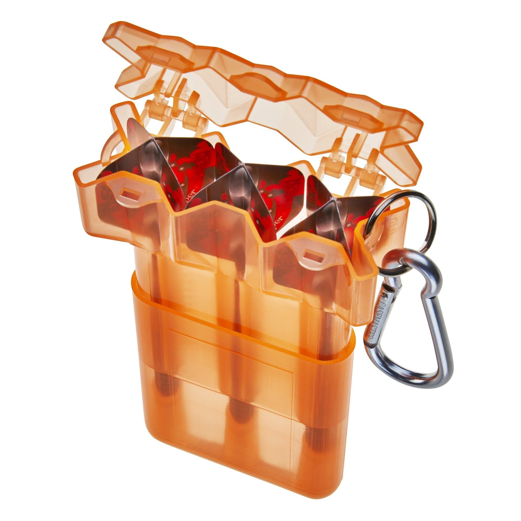 [OPEN BOX]  Casemaster Nomad Adjustable Dart Case Neon Orange - Image 2