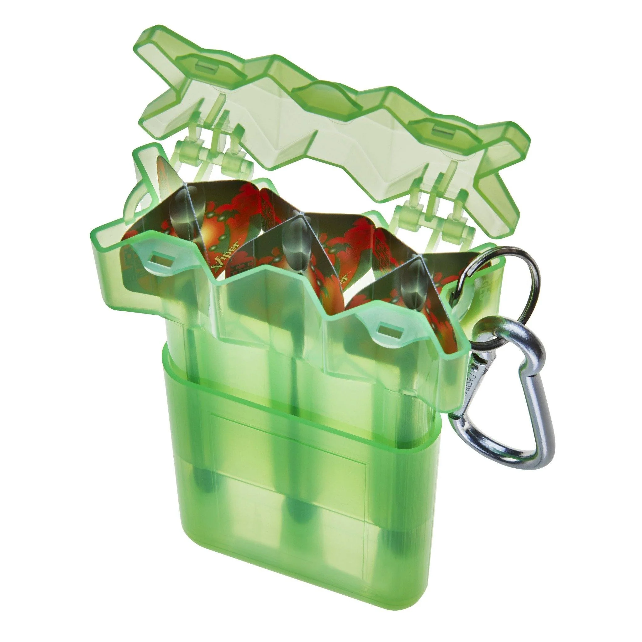 [OPEN BOX]  Casemaster Nomad Adjustable Dart Case Neon Green - Image 2