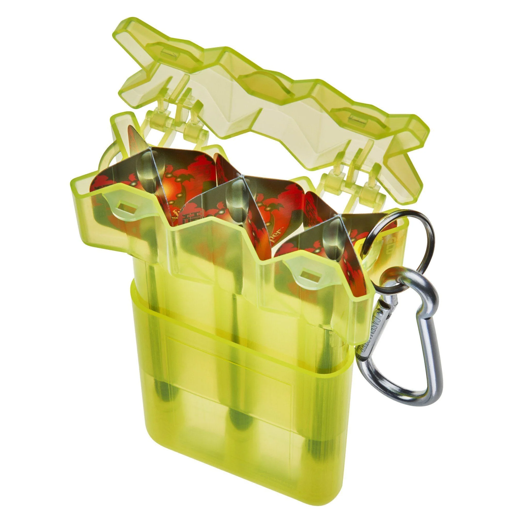 [OPEN BOX]  Casemaster Nomad Adjustable Dart Case Neon Yellow - Image 2