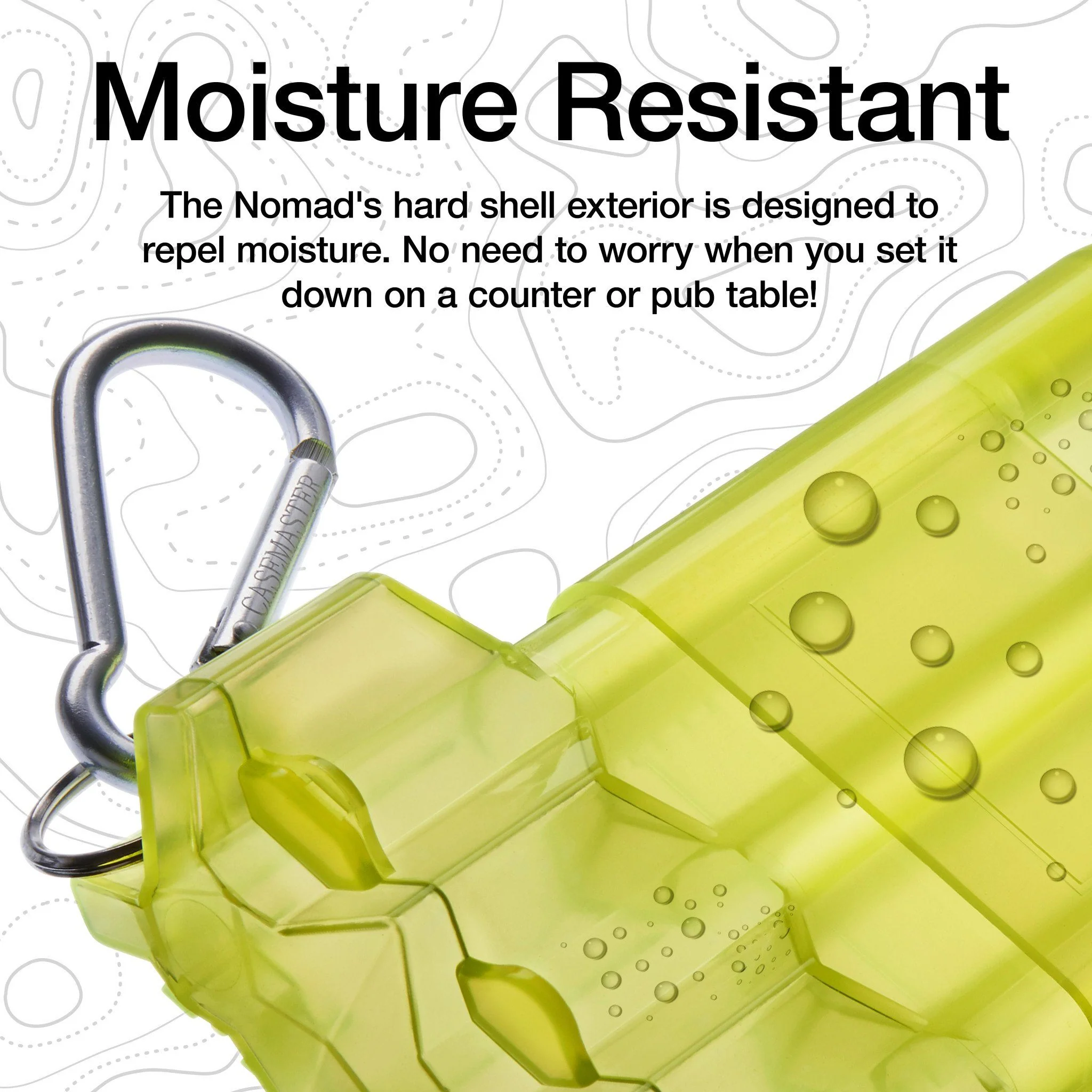 [OPEN BOX]  Casemaster Nomad Adjustable Dart Case Neon Yellow - Image 6