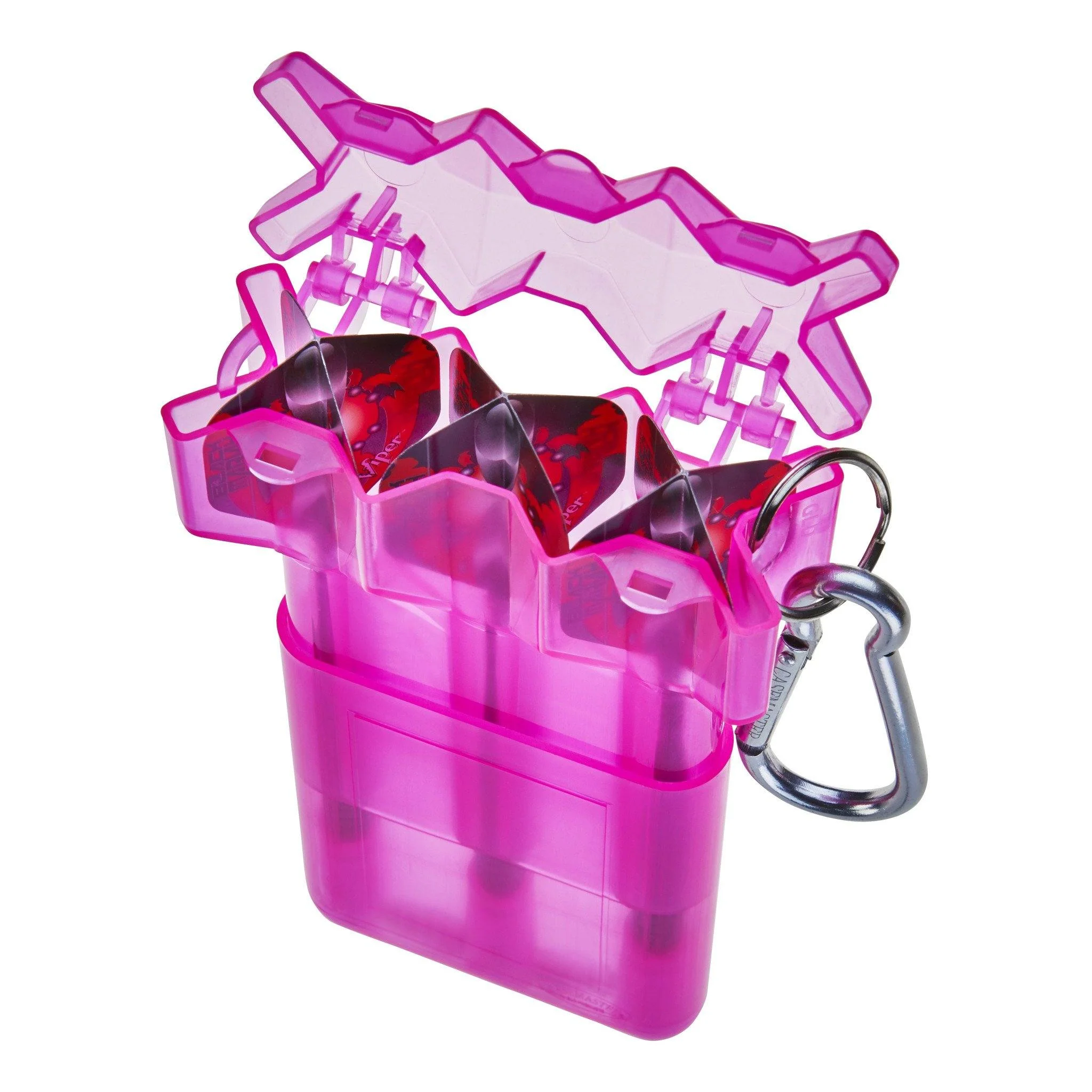 [OPEN BOX]  Casemaster Nomad Adjustable Dart Case Neon Pink - Image 2