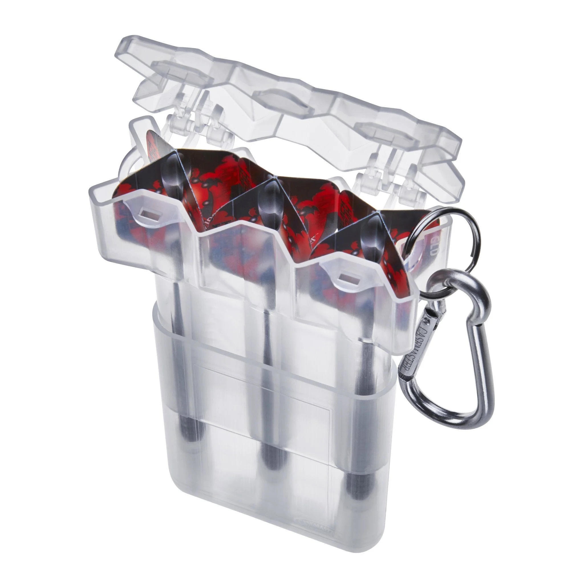 [OPEN BOX]  Casemaster Nomad Adjustable Dart Case Clear - Image 2