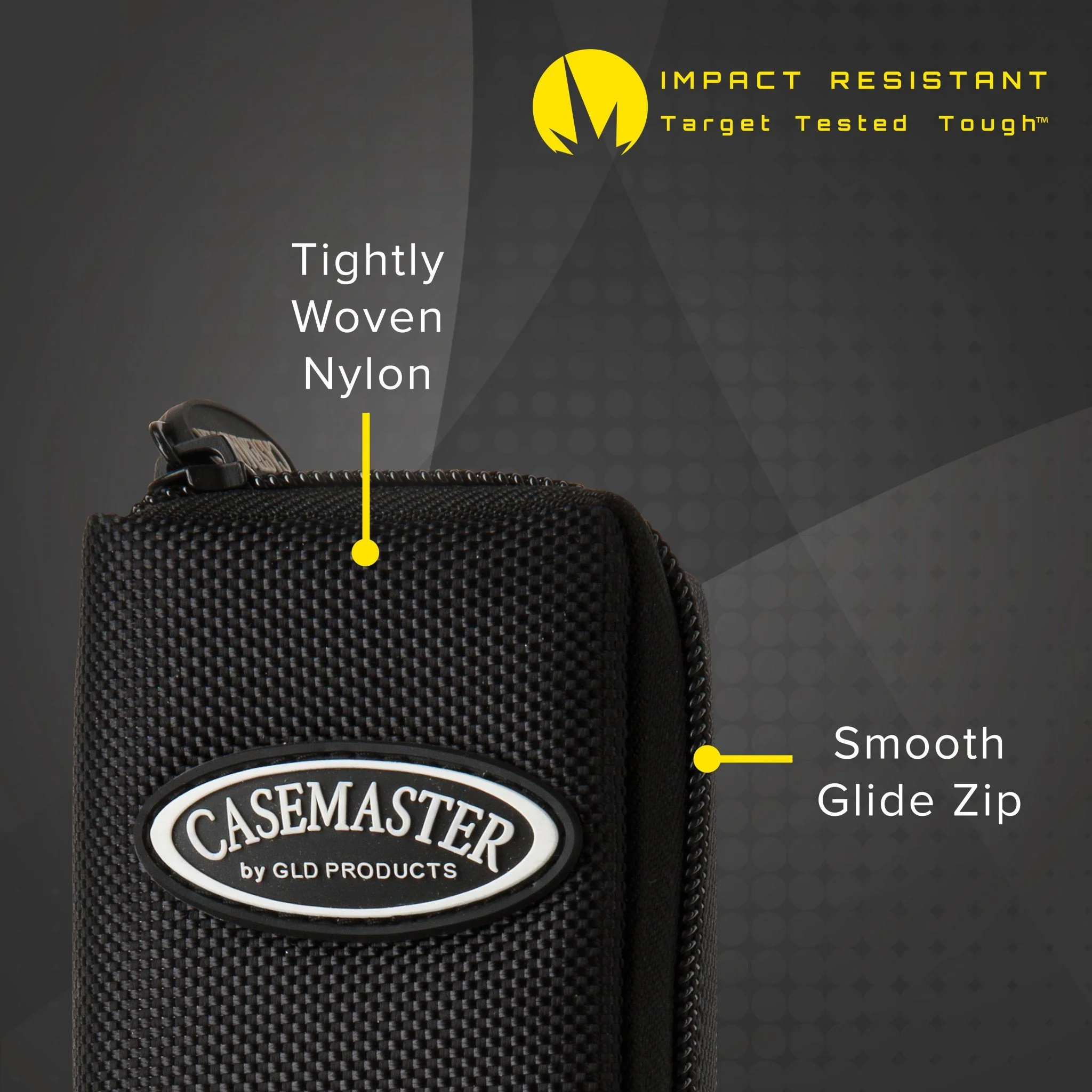 [OPEN BOX]  Casemaster Salvo Black Nylon Dart Case - Image 7