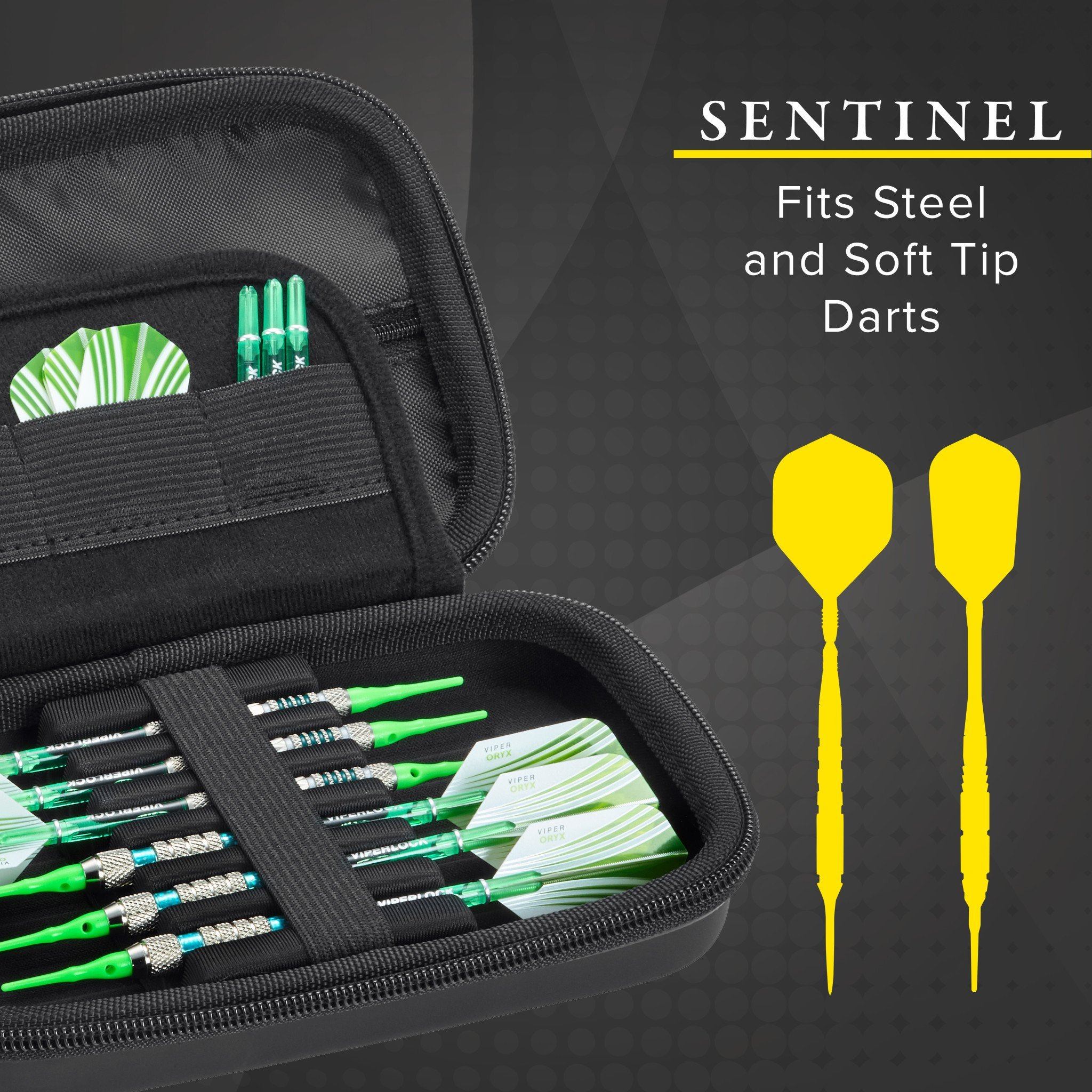 [OPEN BOX]  Casemaster Sentinel Dart Case with Black Zipper - Image 3