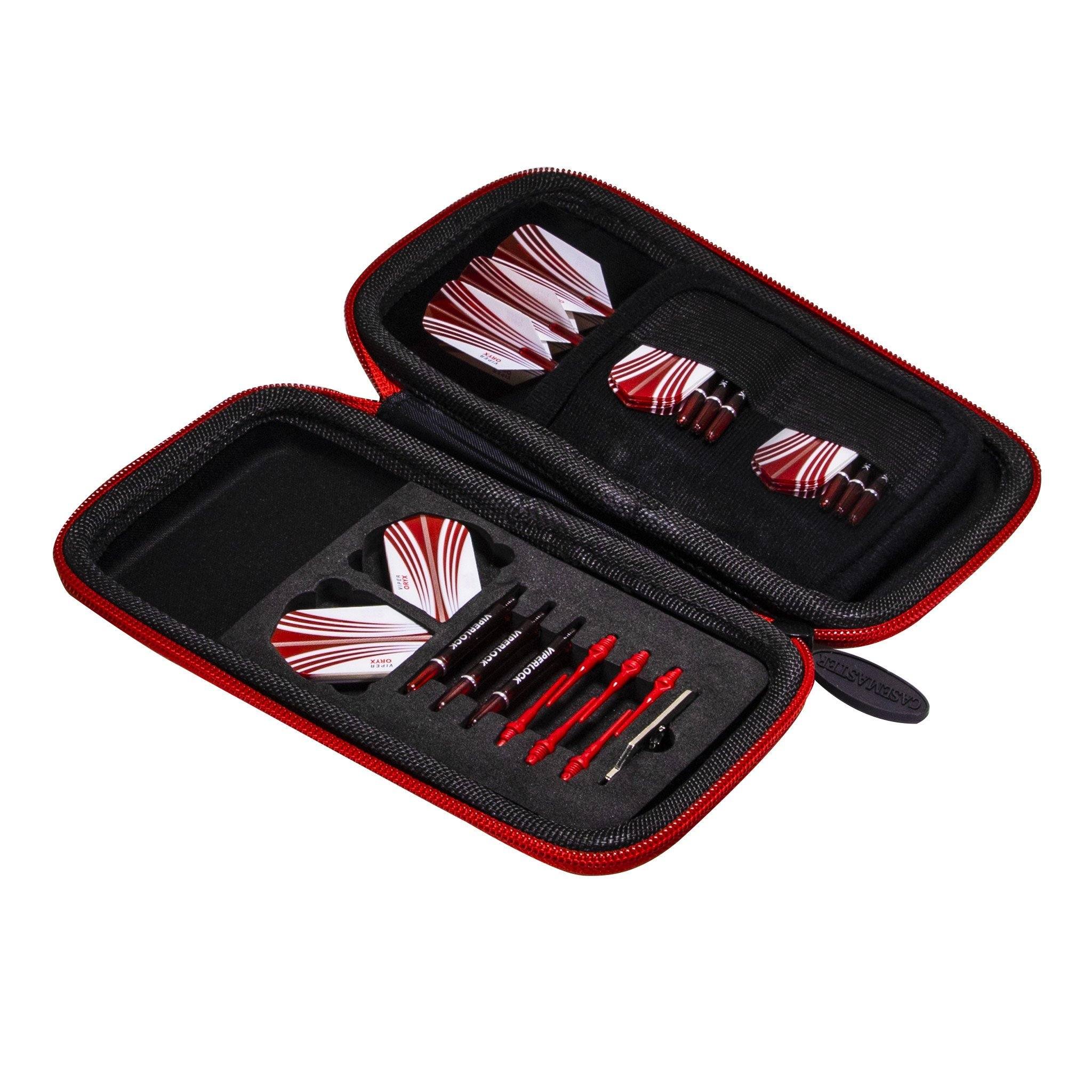 [OPEN BOX]  Casemaster Sport Dart Case With Red Zipper - Image 4