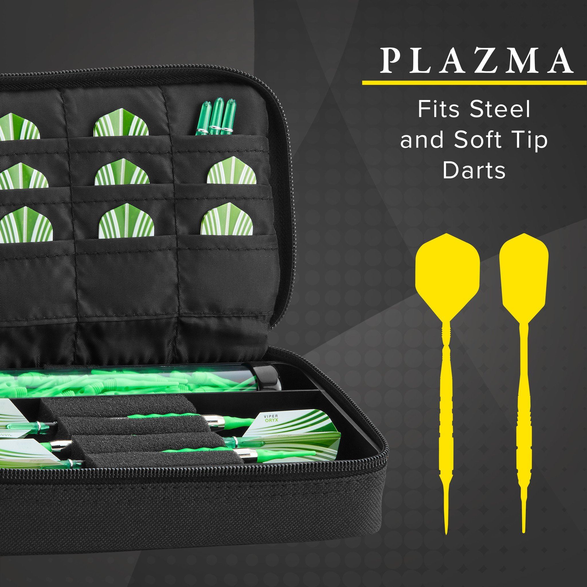 [OPEN BOX]  Casemaster Plazma Dart Case with Black Zipper - Image 3