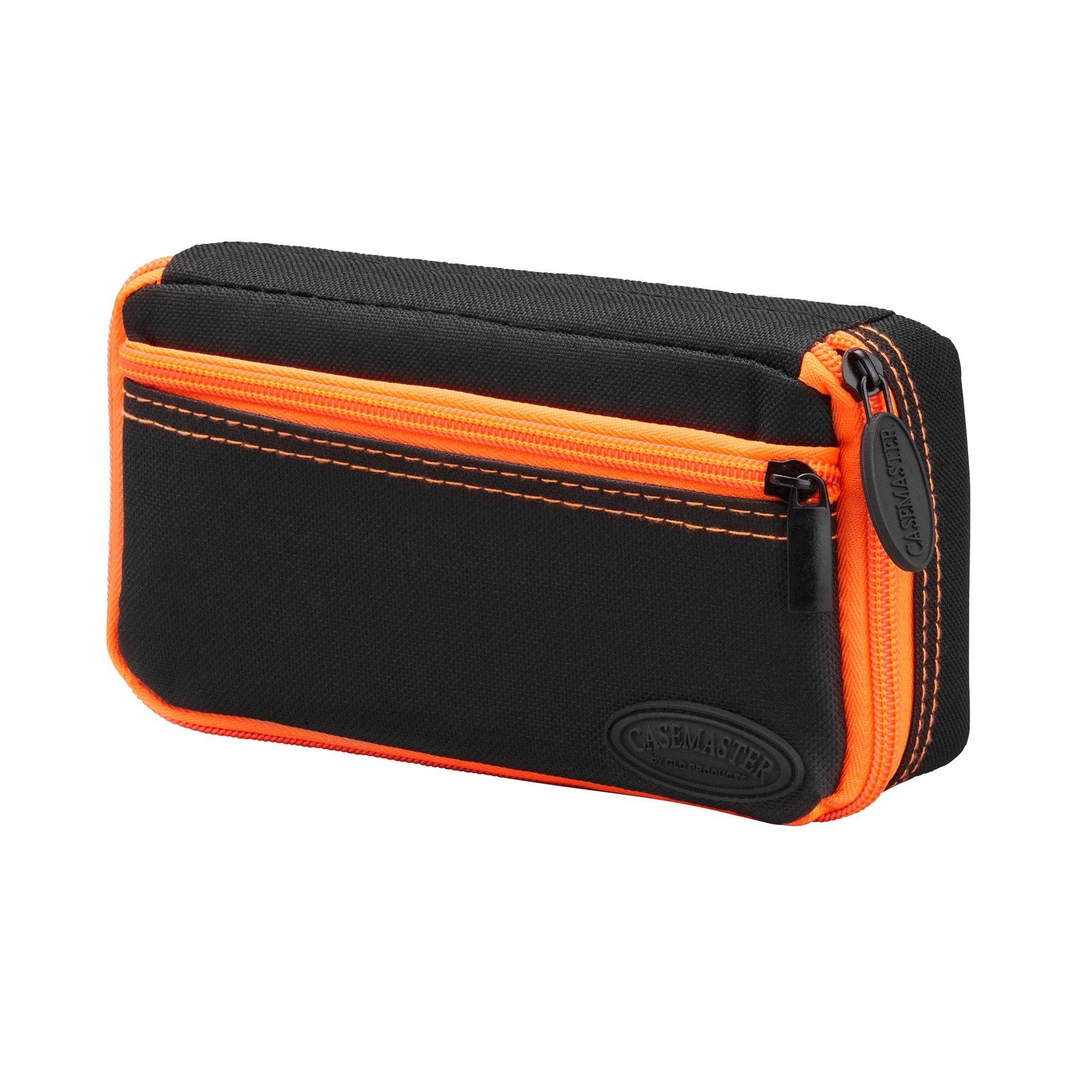 [OPEN BOX]  Casemaster Plazma Dart Case Black with Orange Trim - Image 2