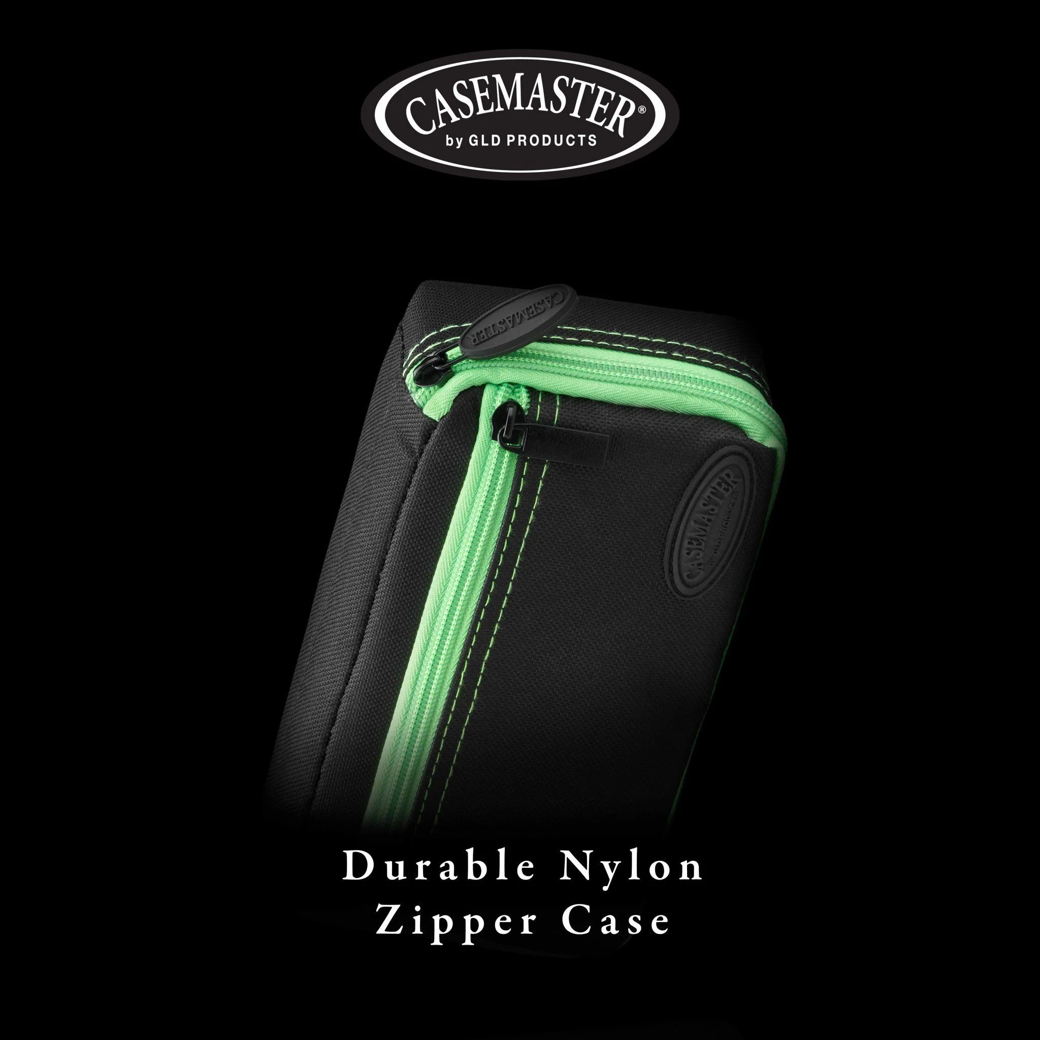 [OPEN BOX]  Casemaster Plazma Dart Case Black with Green Trim - Image 6