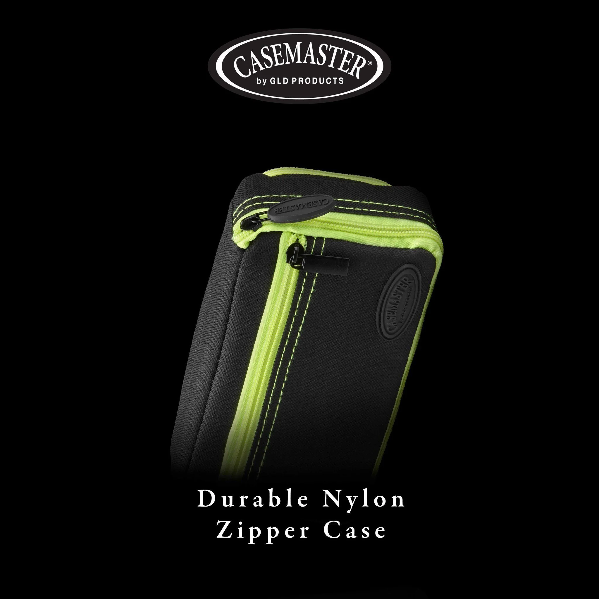 [OPEN BOX]  Casemaster Plazma Plus Dart Case Black with Yellow Trim and Phone Pocket - Image 6