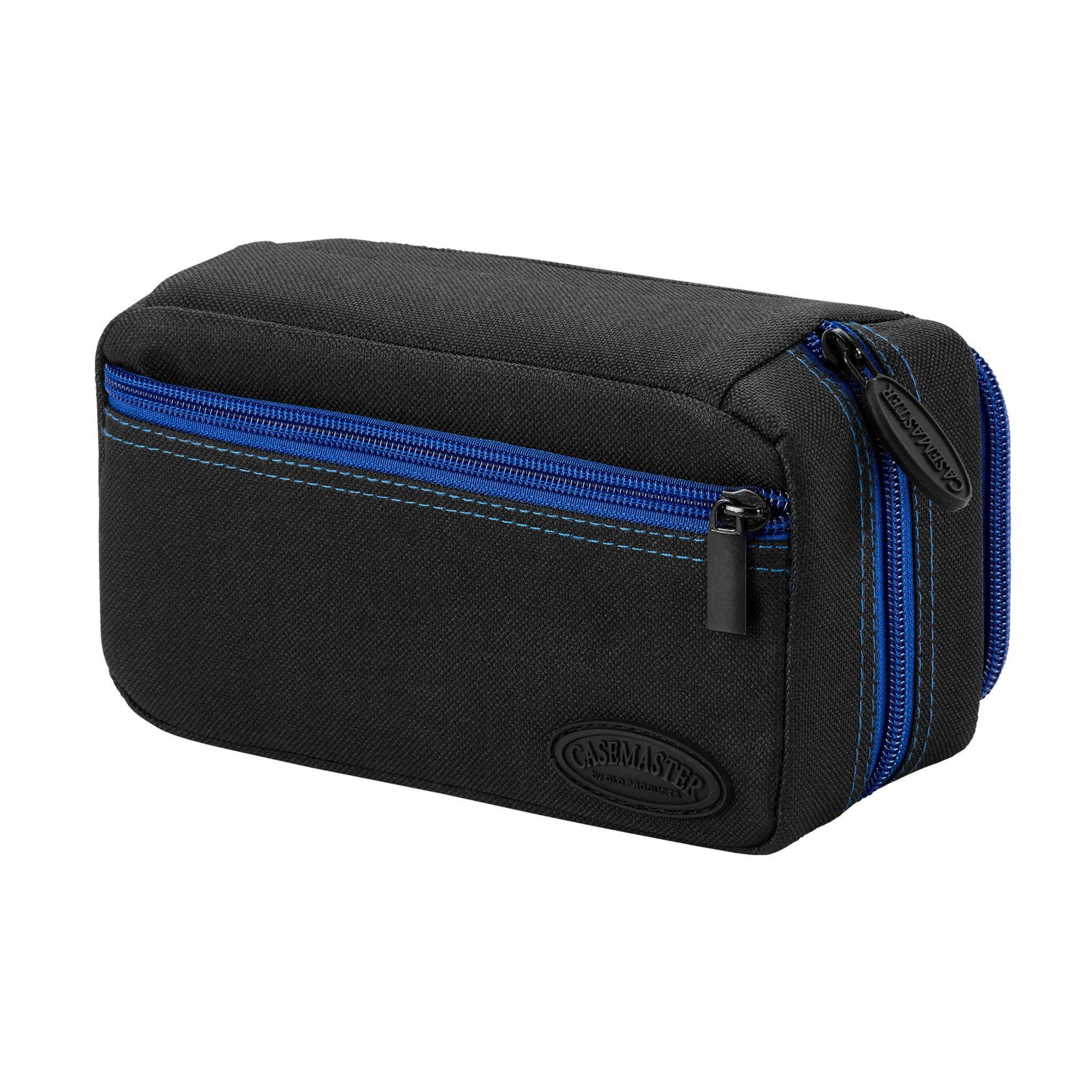 [OPEN BOX]  Casemaster Plazma Pro Dart Case Black with Sapphire Zipper and Phone Pocket - Image 2