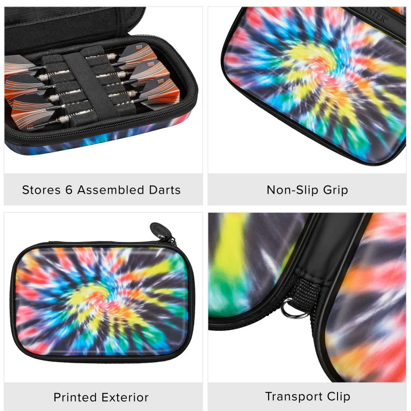 [OPEN BOX]  Casemaster Sentinel Dart Case Tie Dye Art Series - Image 3