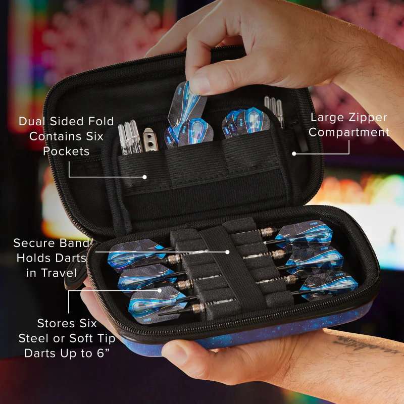 [OPEN BOX]  Casemaster Sentinel Dart Case Galaxy Art Series - Image 2