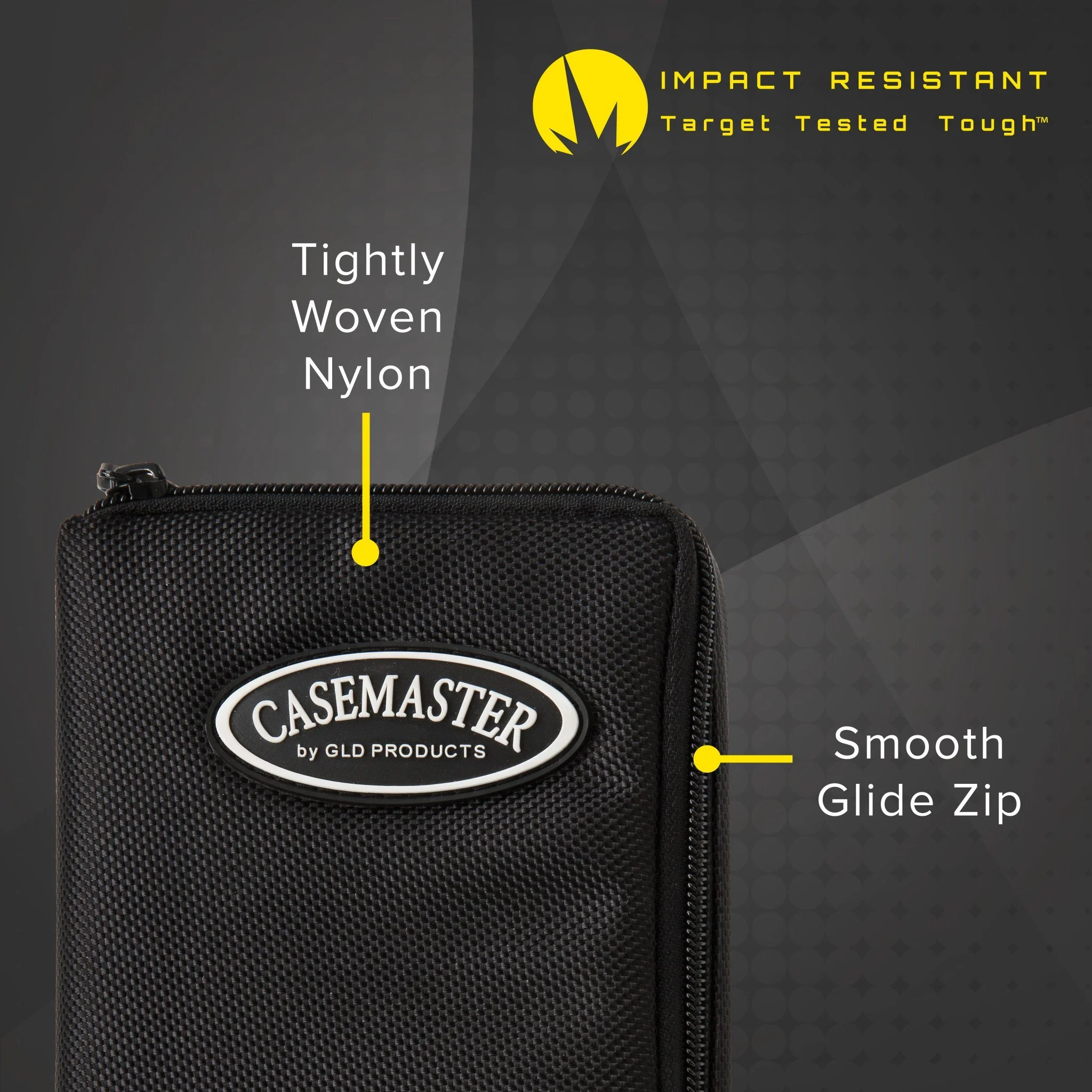 [OPEN BOX]  Casemaster Select Black Nylon Dart Case - Image 6
